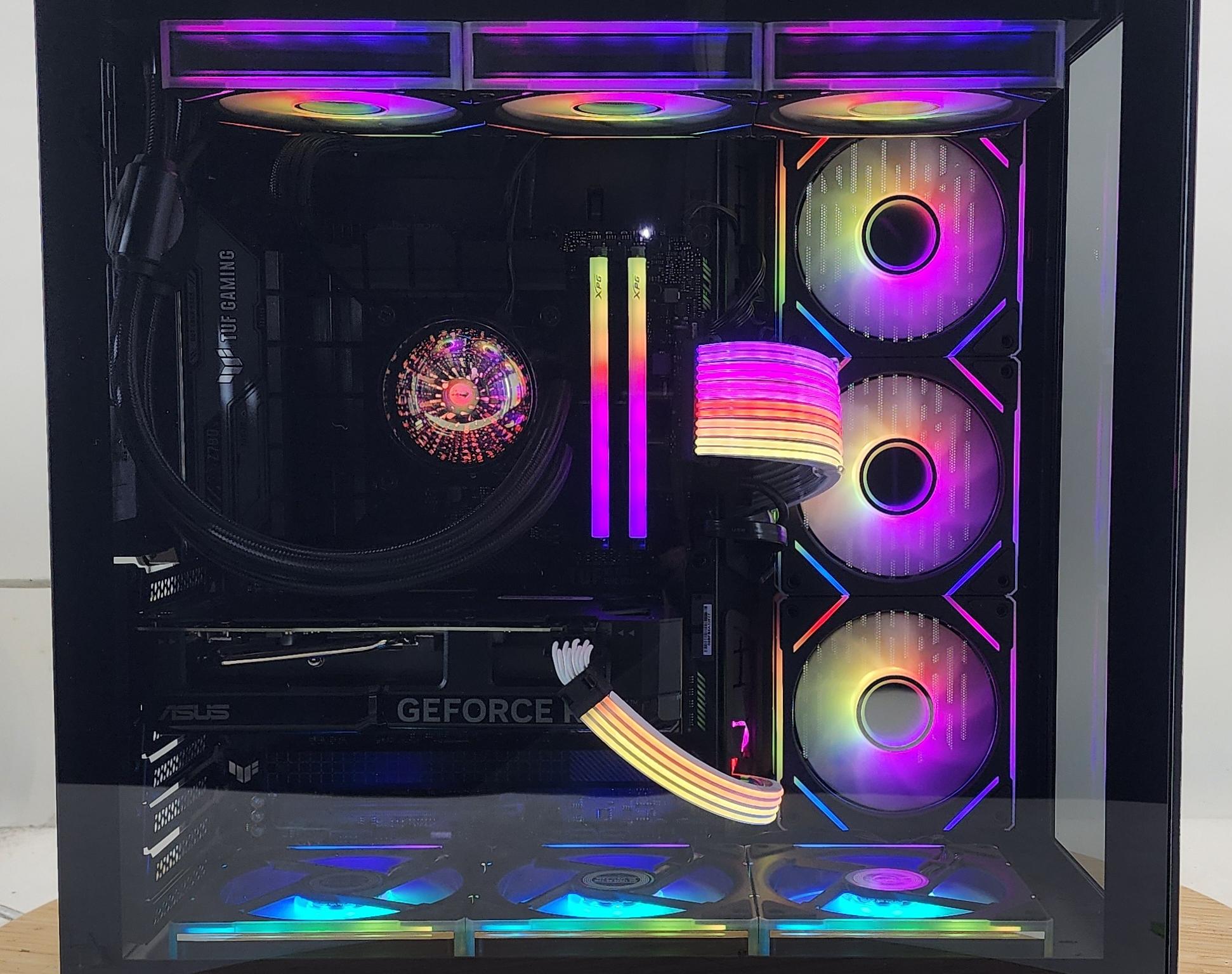 Gaming PC i7-14700KF 32GB RAM 1TB SSD RTX 4060 Ti 16GB Windows 11 Computer