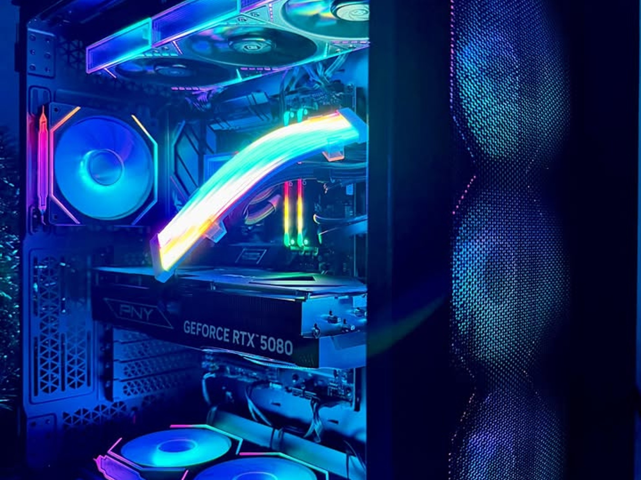 🧊 "Shadow Prism "9800X3D | RTX 5080 | 32GB DDR5🧊