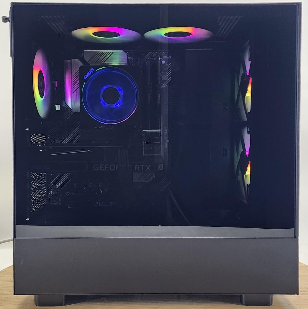 Gaming PC Ryzen 7 5800XT 32GB RAM 1TB SSD RTX 4060 8GB Windows 11 Computer