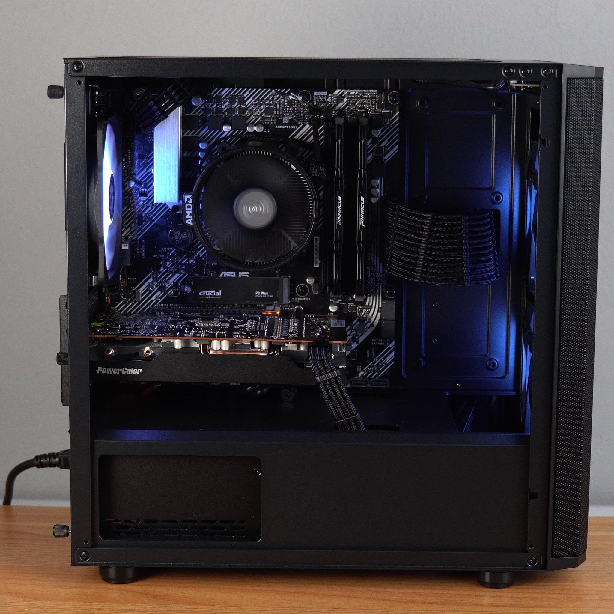 RX 6650XT + Ryzen 5500 Custom Gaming PC! ARGB