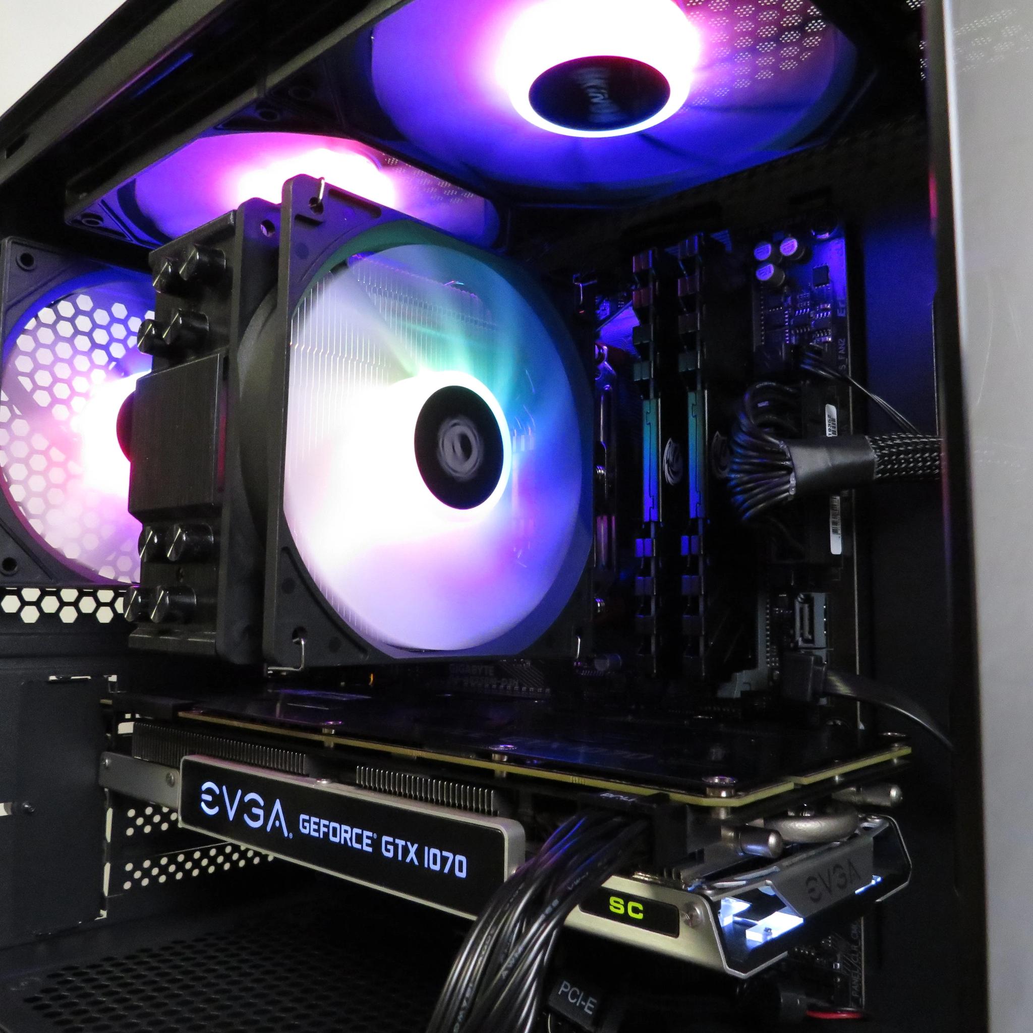 Budget gaming MASTER! Ryzen 5 2600X + GTX 1070 SC + 16 GB DDR4 + 1 TB SSD