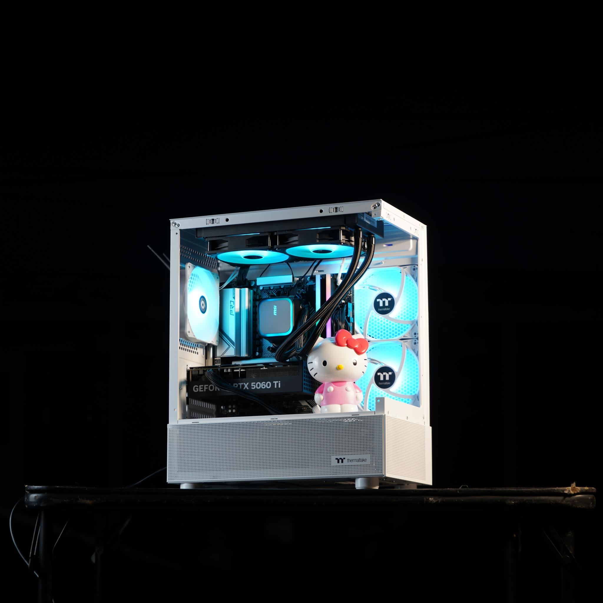 🪻LAVENDER - RTX 5060Ti 16GB | Ryzen 7 8700F | 32GB DDR5 | 2TB | WiFi/BT Gaming PC 🪻