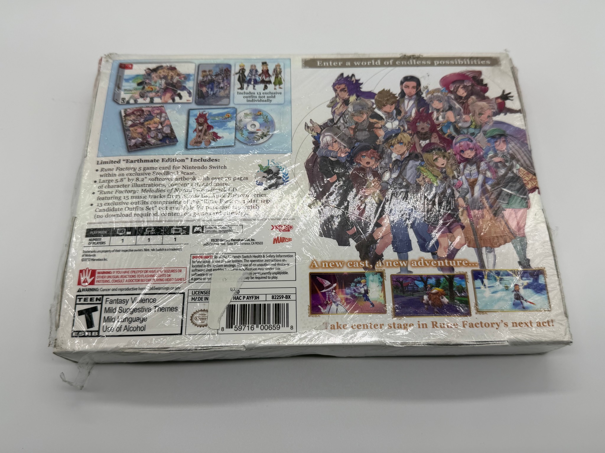 Rune Factory 5 Earthmate Edition Nintendo Switch Game