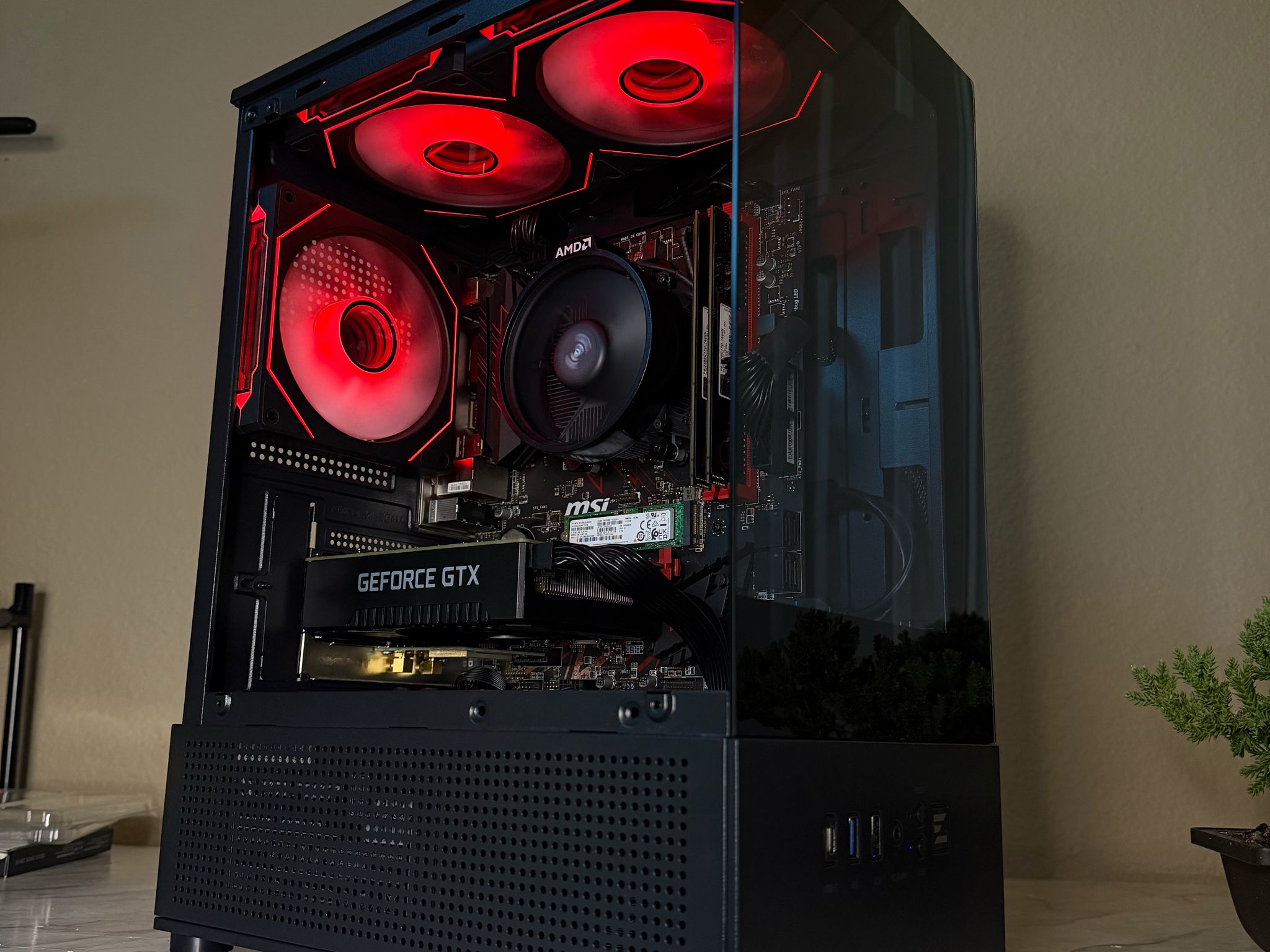 GeForce GTX 1660 Custom Gaming PC - Ryzen 5 2600, 16GB RAM