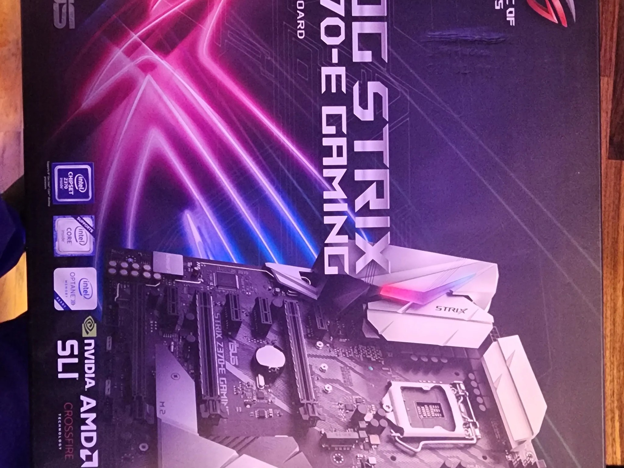 ASUS ROG STRIX Z370-E GAMING Mothrboard Intel Z370 LGA 1151 ATX DDR4 M.2
