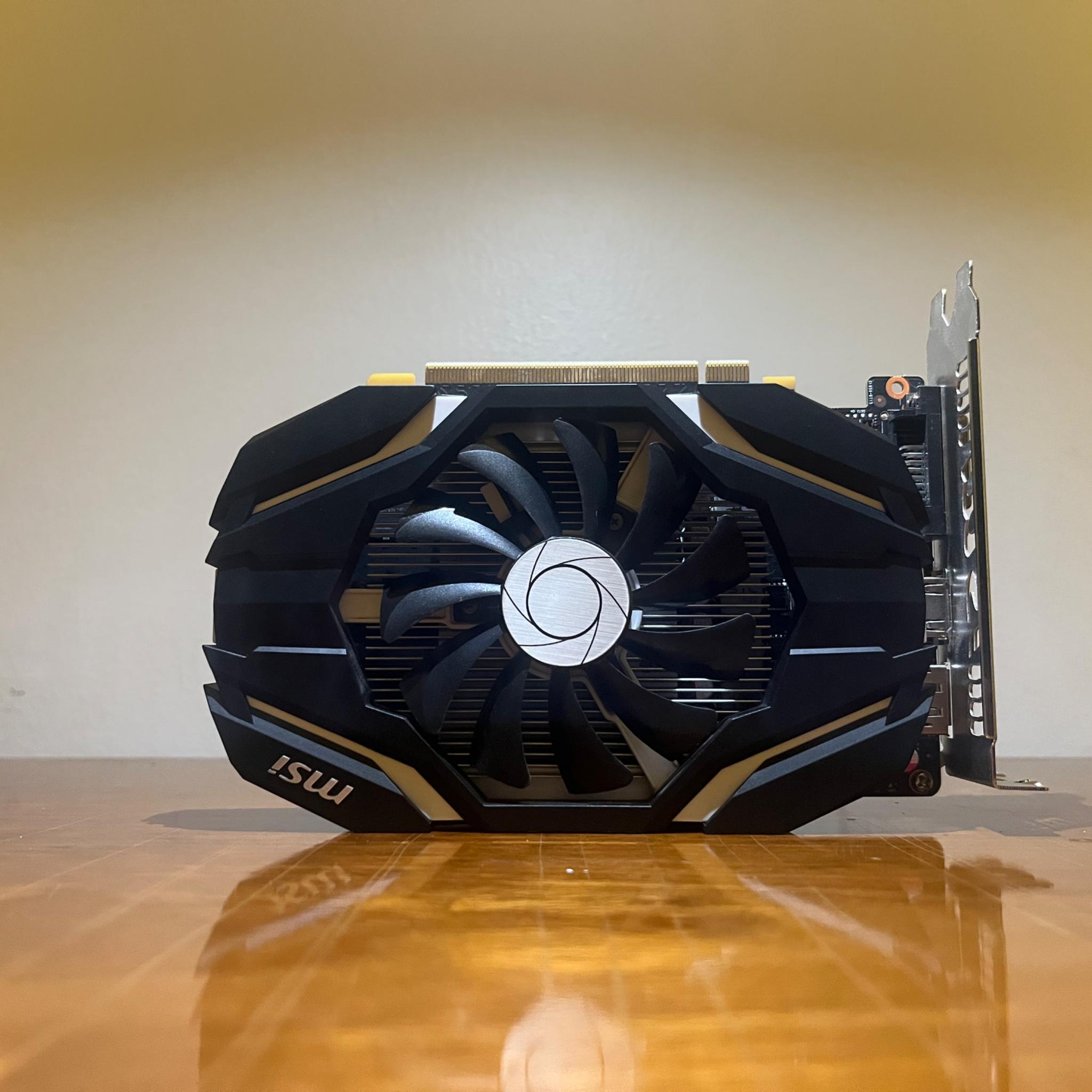 MSI GeForce GTX 1050 TI 4GB