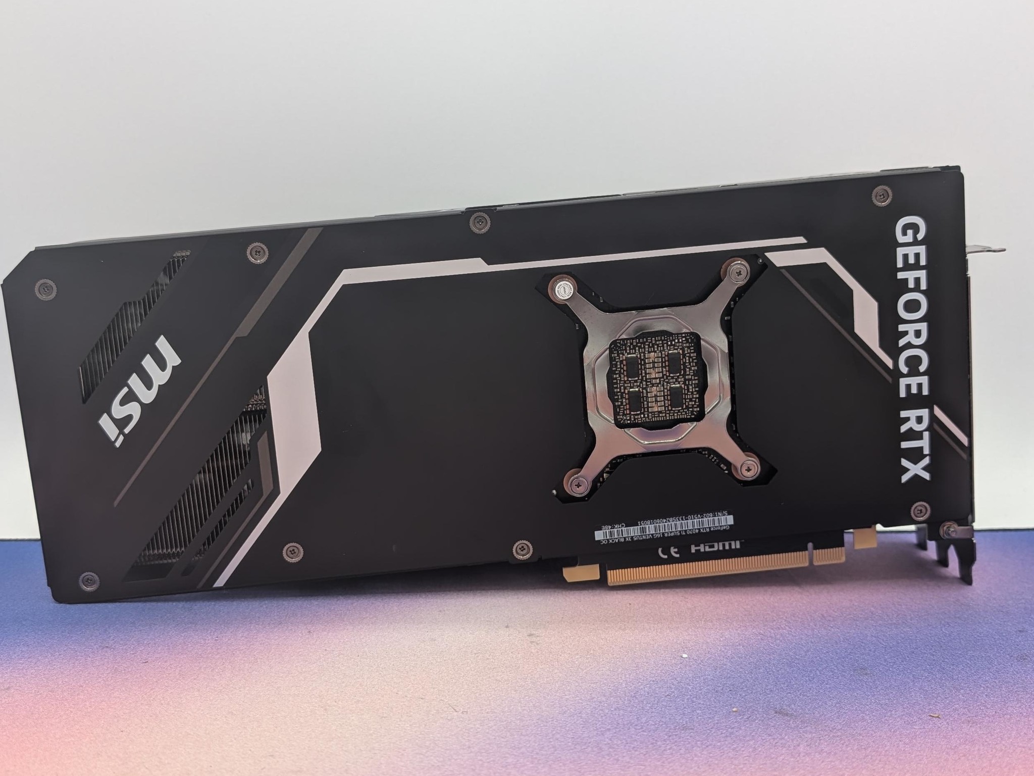 MSI Ventus 3X Black OC RTX 4070Ti Super