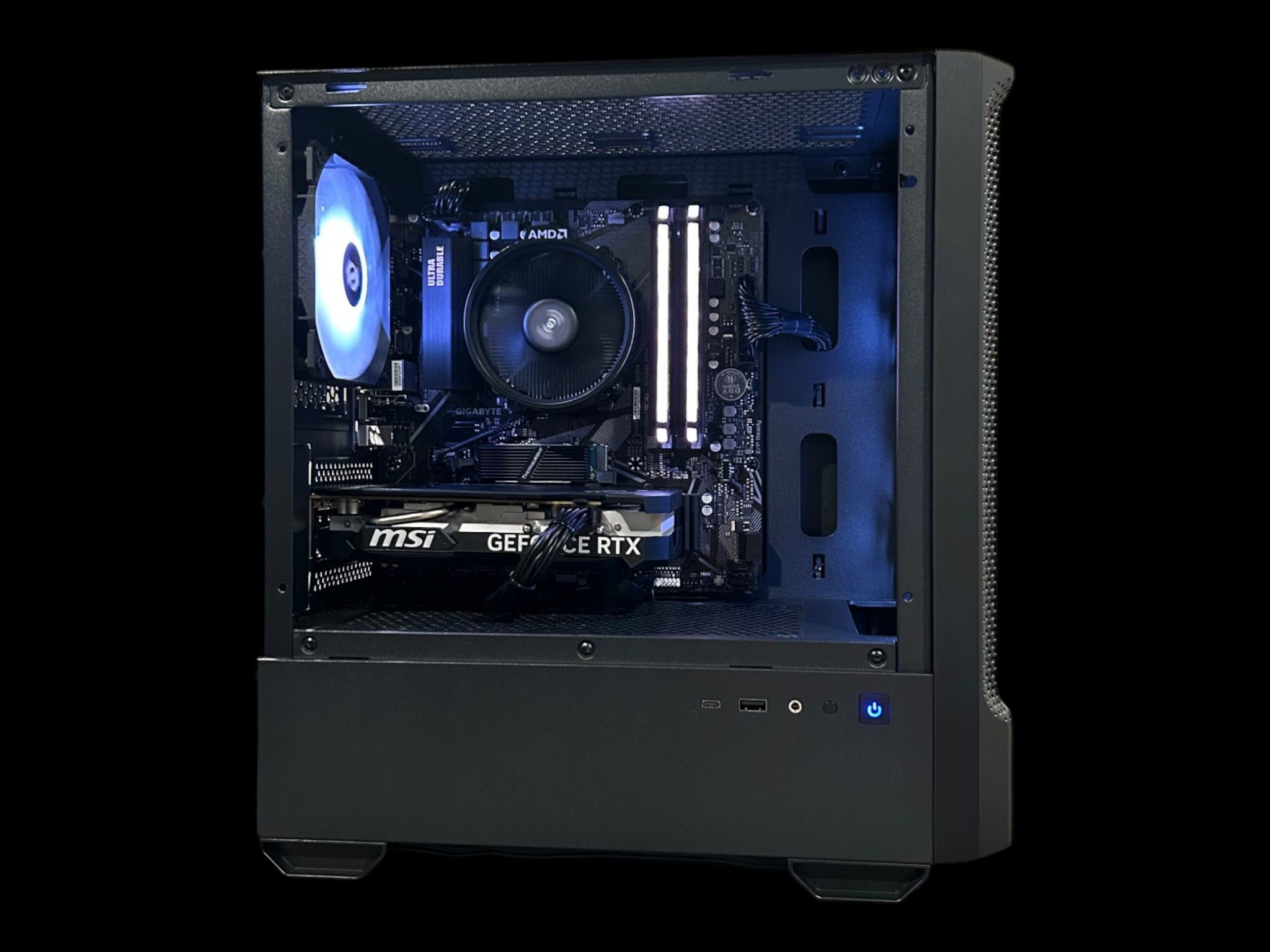 RTX 4060 | Ryzen 5 5500 | 16GB DDR4 | 1TB NVMe | WI-FI | The Sentry RTX