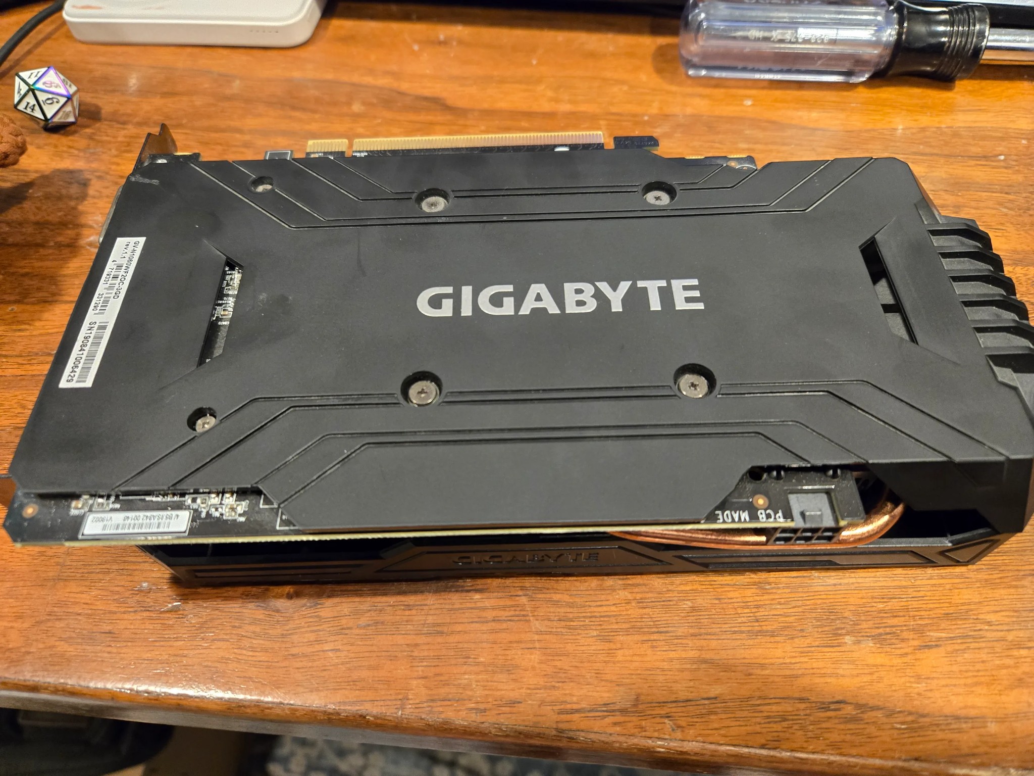 Gigabyte GeForce GTX 1060 3gb