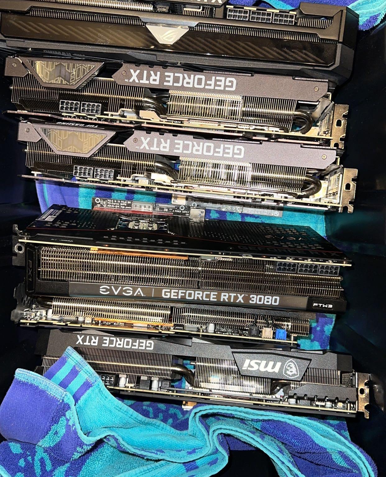 RTX 3080s ASUS MSI EVGA THERMALLY-UPGRADED