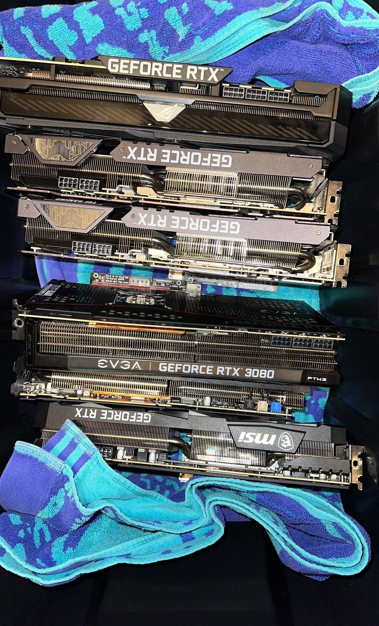 RTX 3080s ASUS MSI EVGA THERMALLY-UPGRADED
