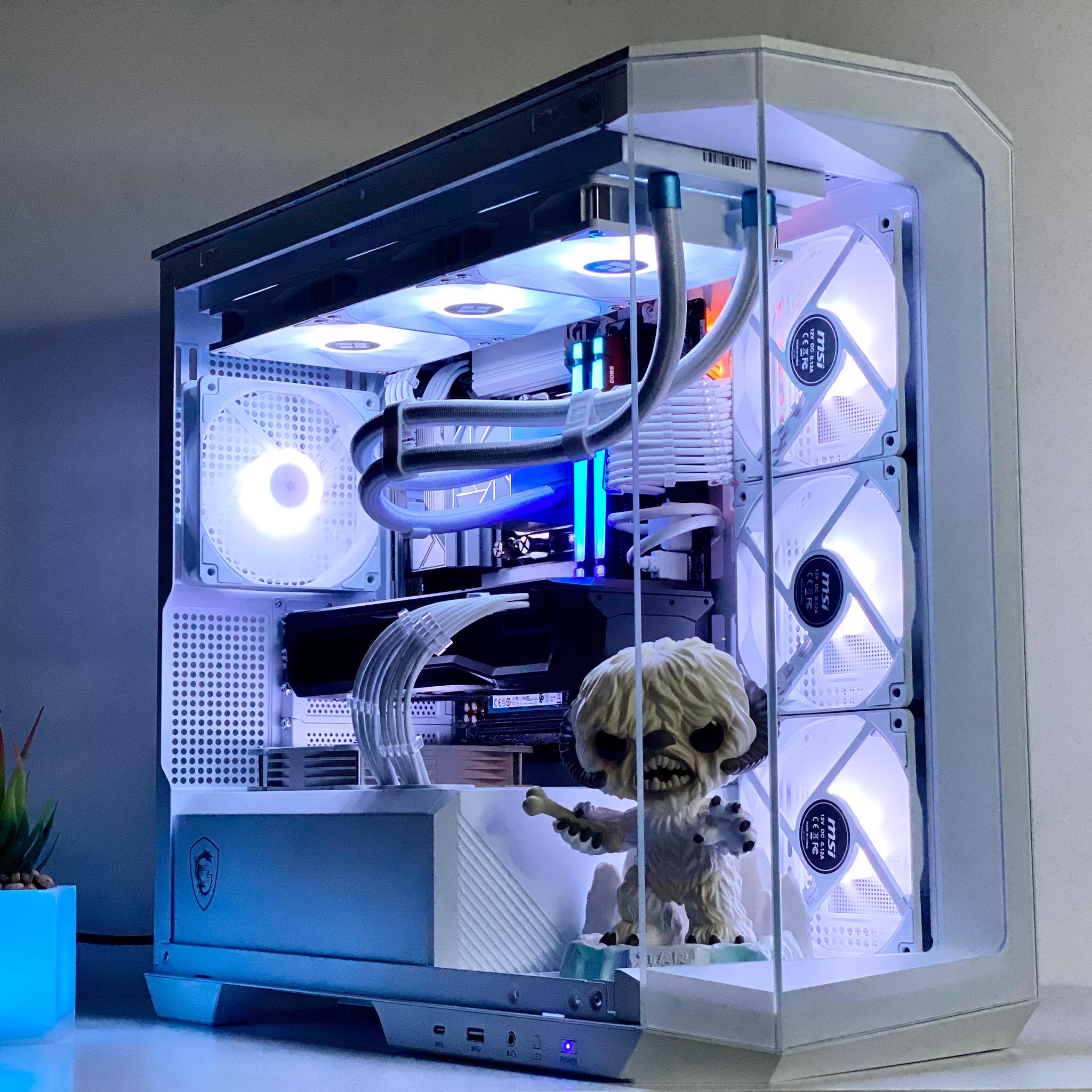 ❄️🥶-I7-Liquid-Cooled Pro Gaming Beast⚪️RX 7900XT 20GB ⚪️32GB RAM⚪️2TB NVMe M.2⚪️ Windows 11 Pro