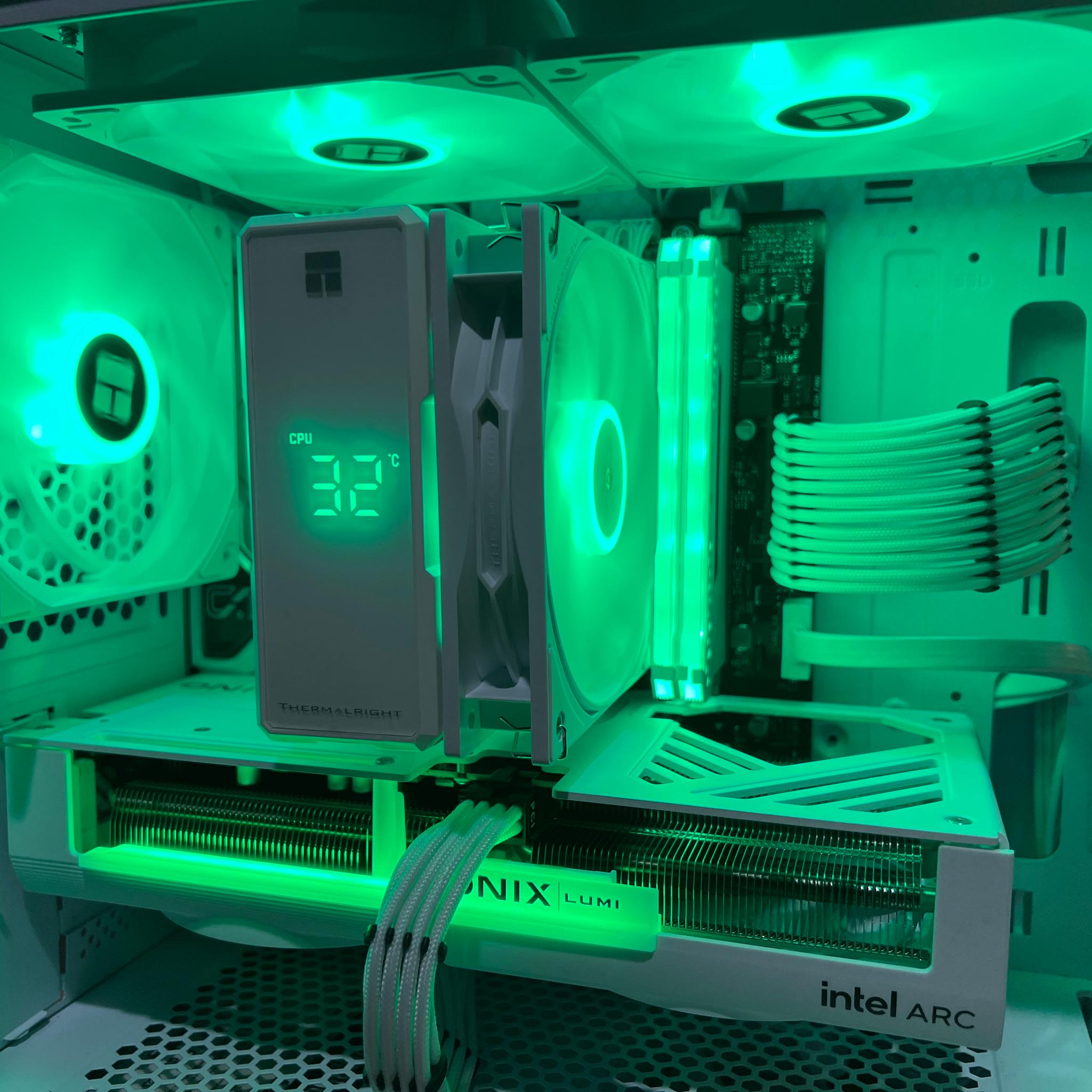 i5-12600kF / Arc B580 “LUMI White” Gaming PC