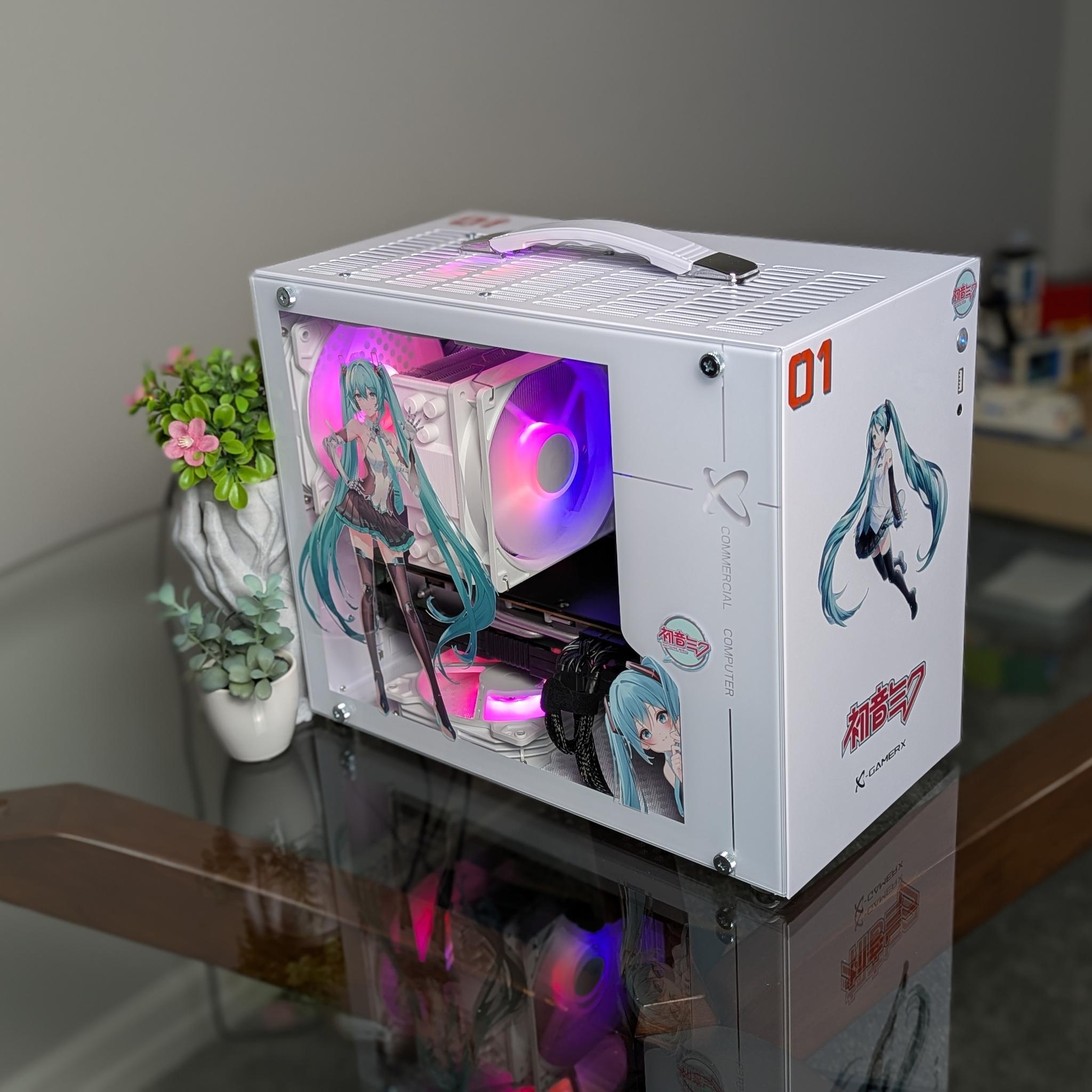 The Hatsune Miku 1080p High Settings Portable Gaming PC | Ryzen 5 | RX 5700XT