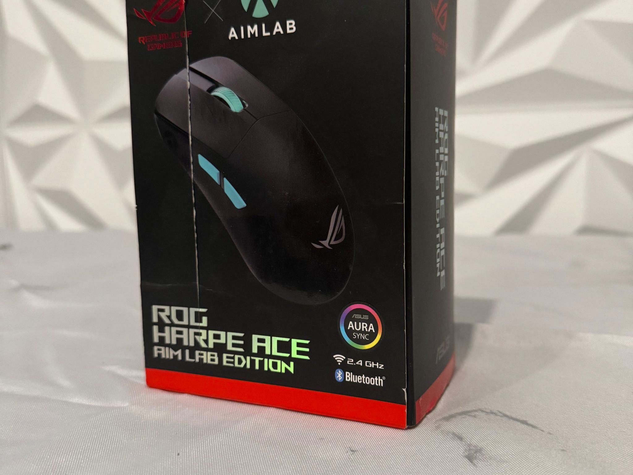 Like New RMA Replacement ASUS ROG Harpe ACE AIM lab mouse