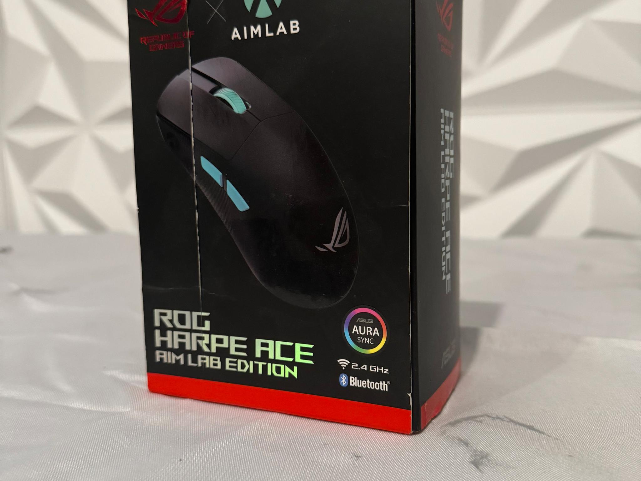 Like New RMA Replacement ASUS ROG Harpe ACE AIM lab mouse