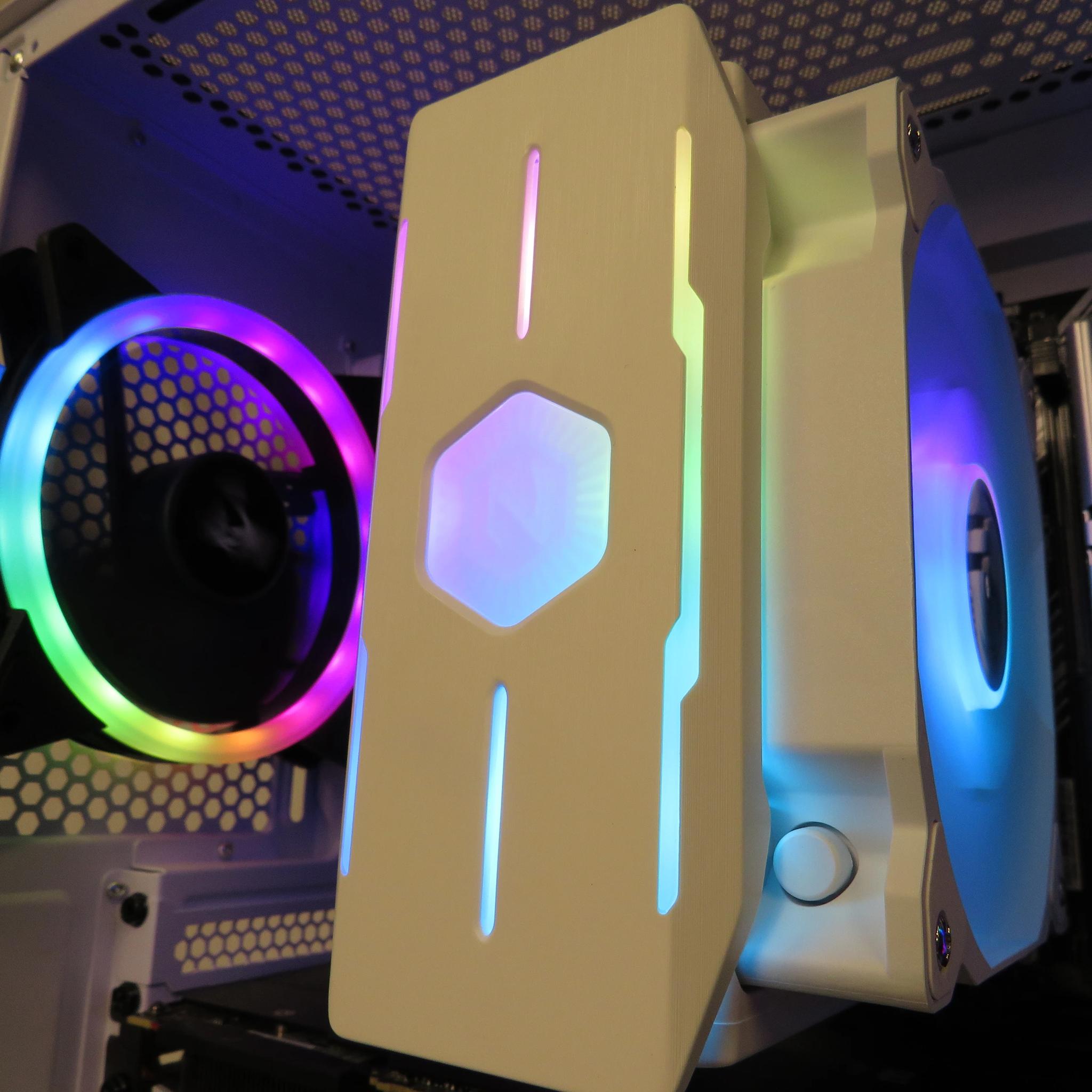 Black and White Beauty! RTX 2080 + Ryzen 5 2600X + 16 GB DDR4 + 1 TB NVME