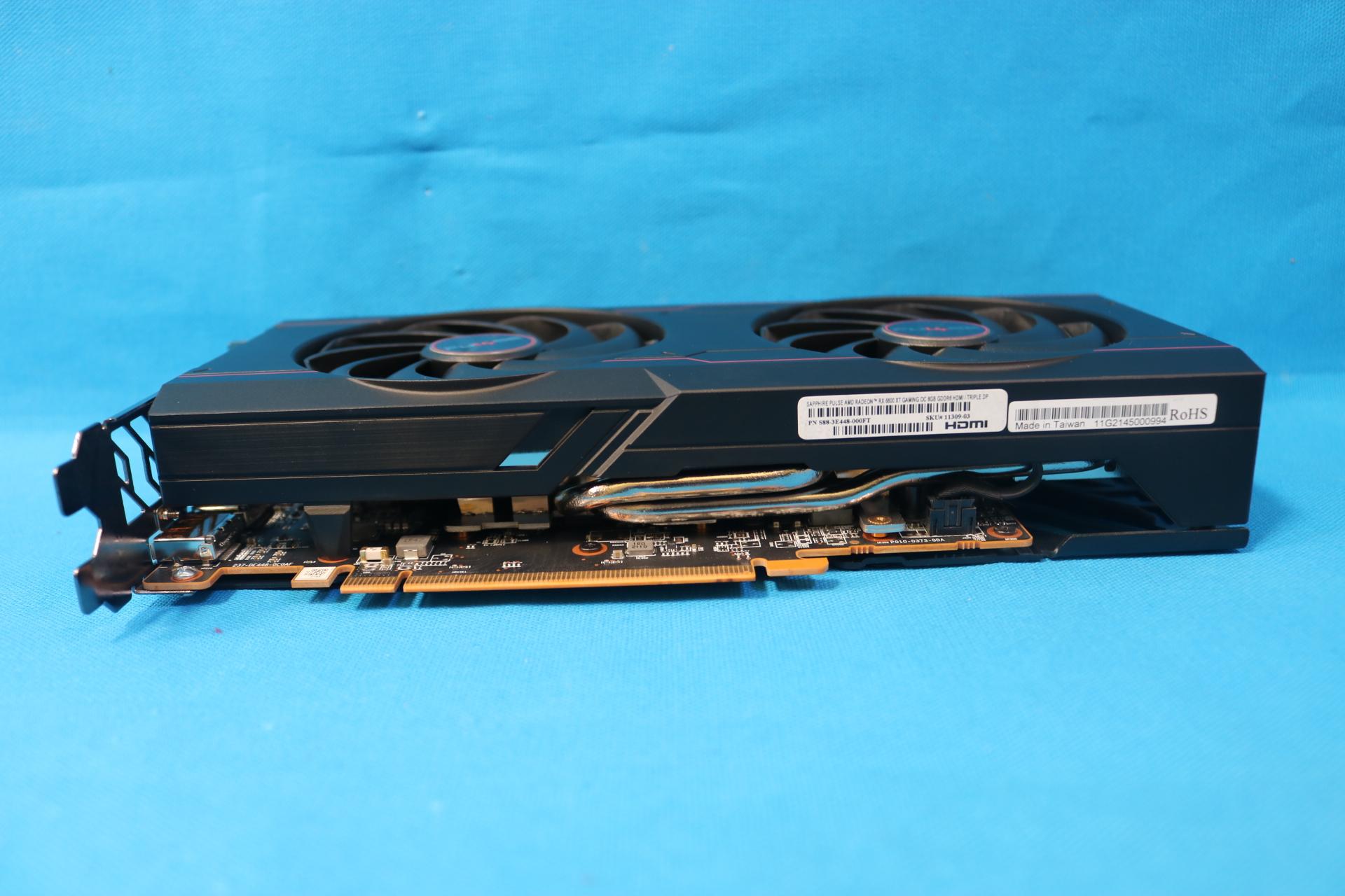 Sapphire Pulse AMD Radeon RX 6600 XT Gaming OC 8GB GDDR6 PCIe 4.0 Desktop GPU P/N: S88-3E448-000FT