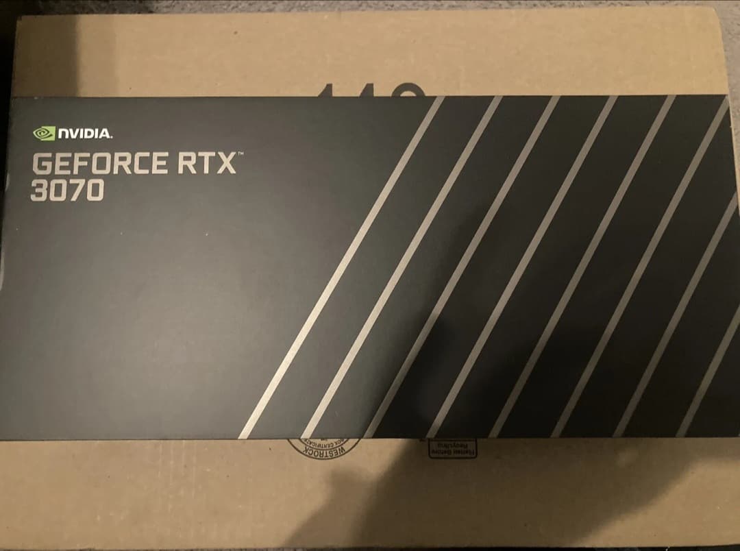 NVidia RTX 3070 FE 8gb