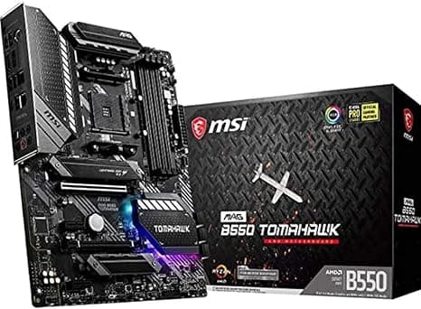 MSI MAG B550 TOMAHAWK ATX AM4 Motherboard – Great for Ryzen 5000 Builds