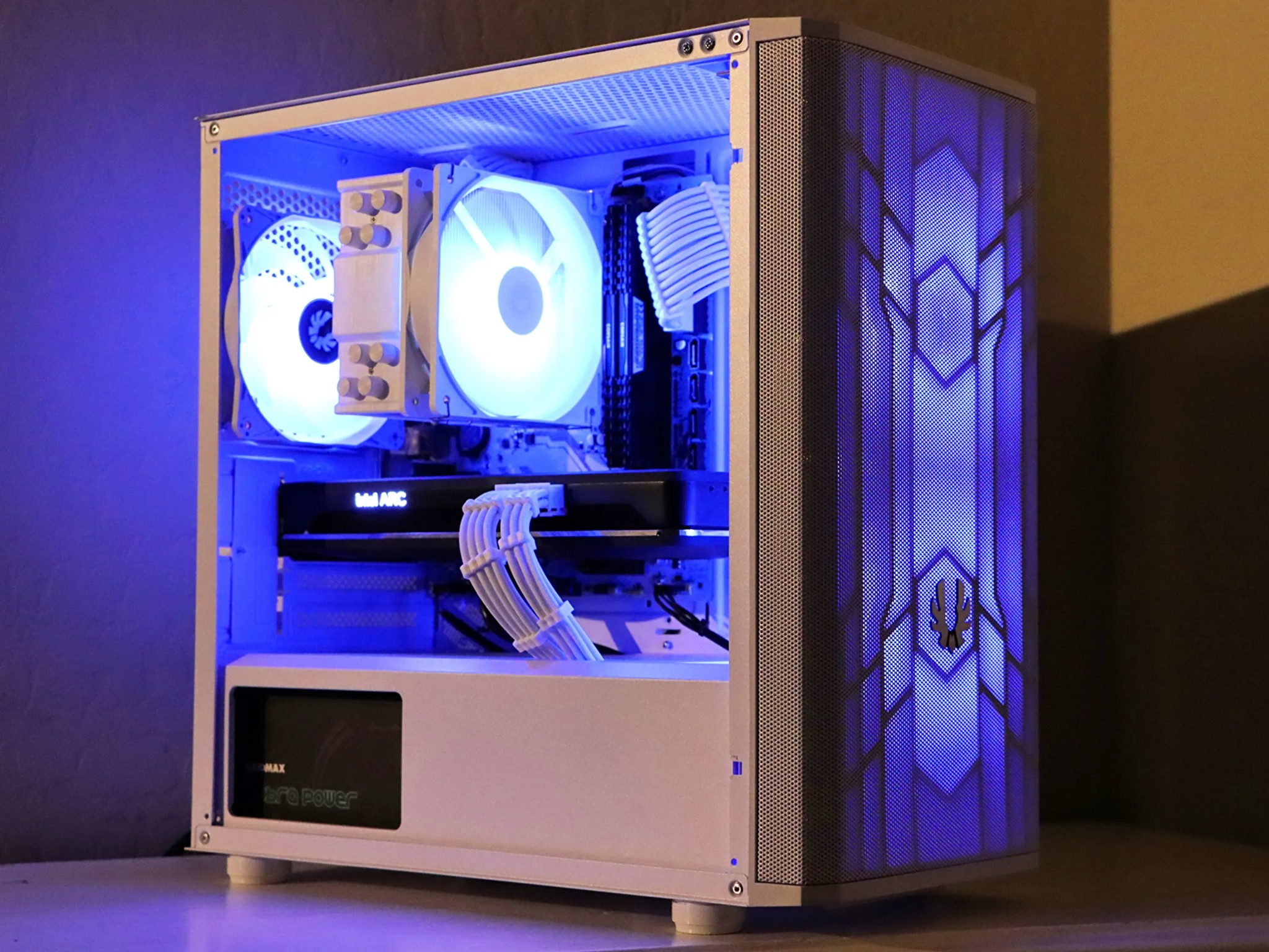🤍 SALE | WHITE RGB | Intel Arc A750 (Like RTX 3060) | Ryzen 5 | 1tb NVME SSD | 16gb Ram 🤍