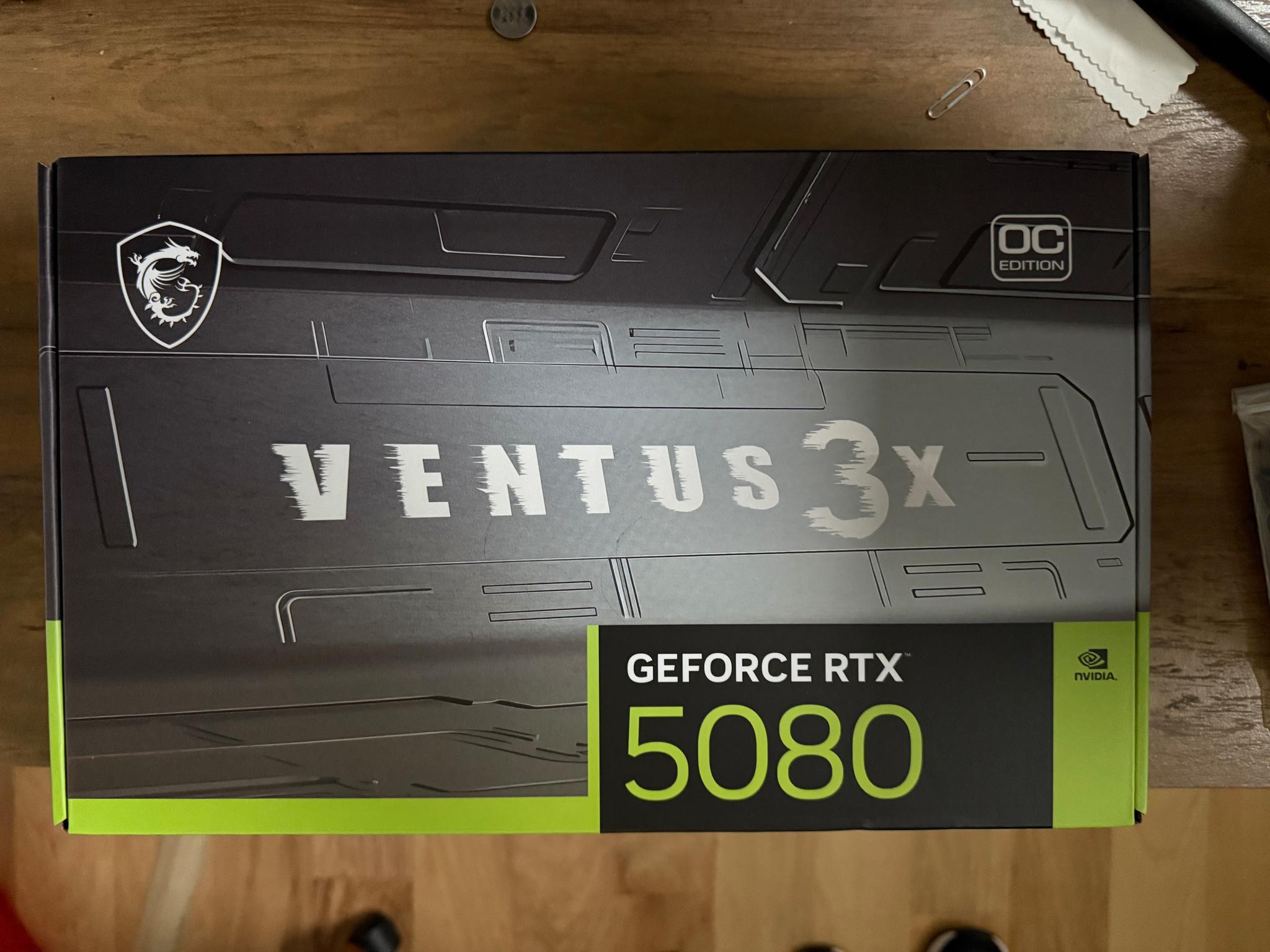 MSI RTX5080 Ventus OC Plus