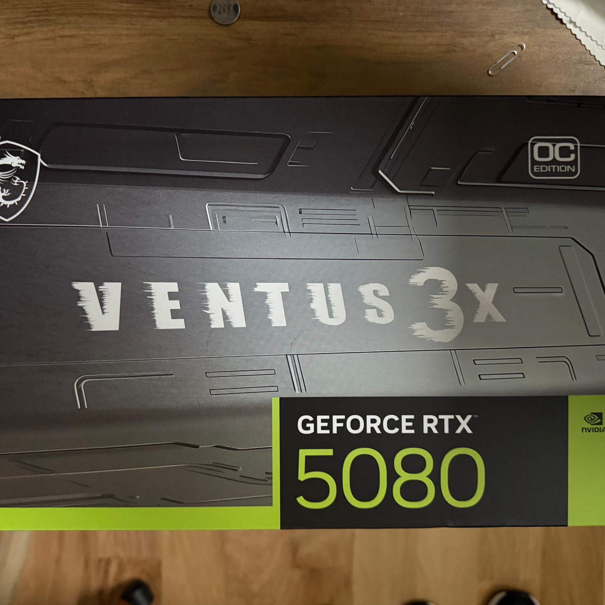 MSI RTX5080 Ventus OC Plus