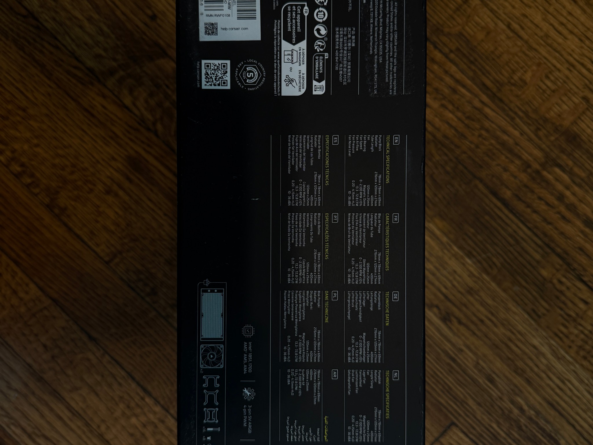 ON SALE! Corsair NAUTILUS 240 RS ARGB - NO MOUNTING SCREWS/SPRINGS!