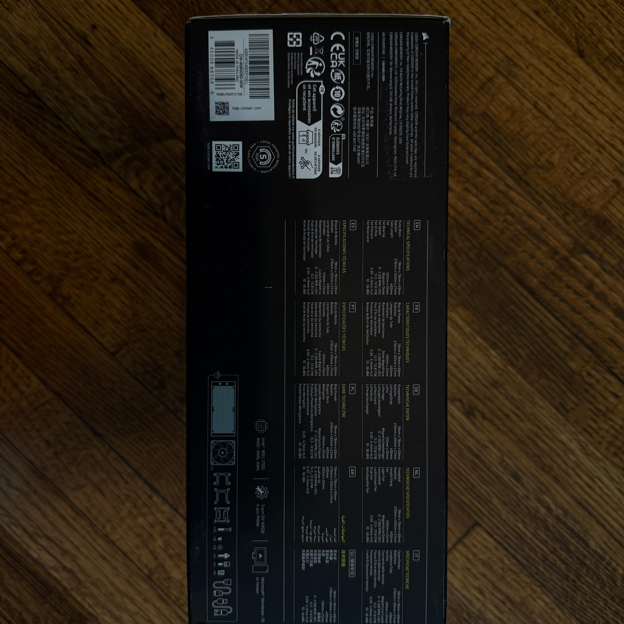 ON SALE! Corsair NAUTILUS 240 RS ARGB - NO MOUNTING SCREWS/SPRINGS!