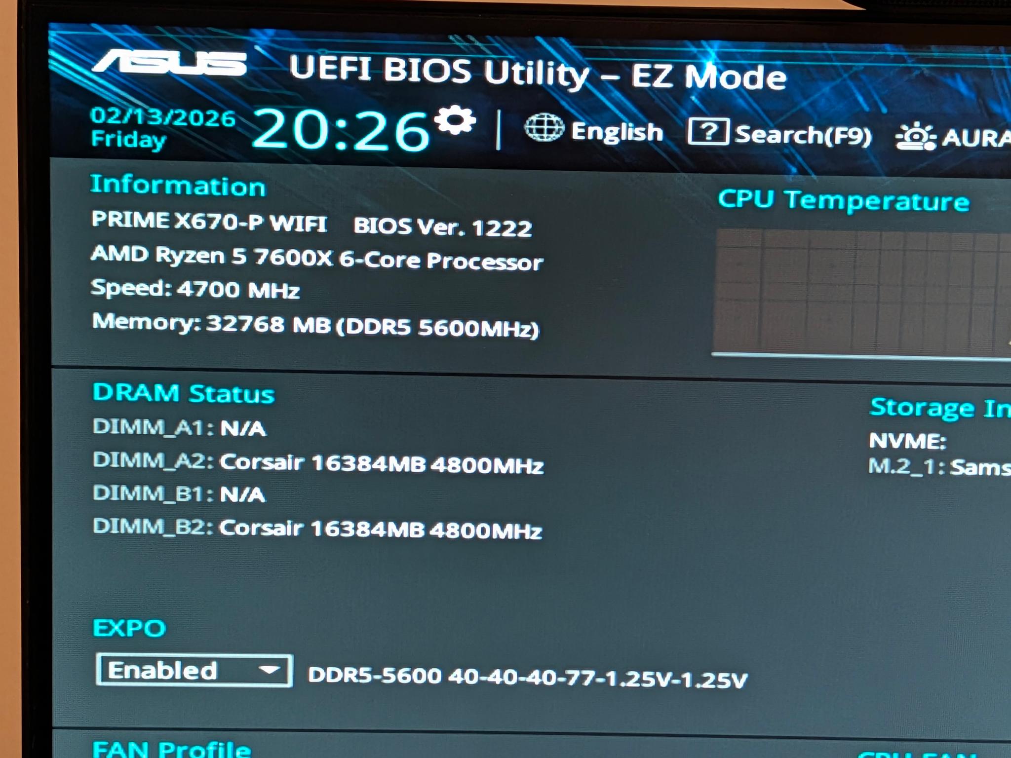 Asus Prime X670-P WiFi