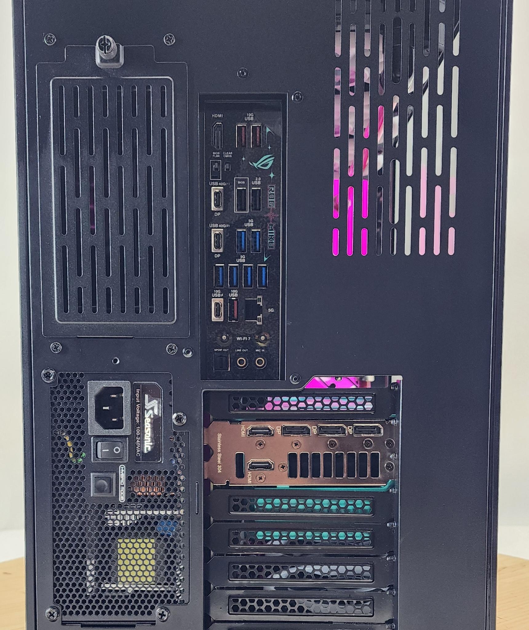 Gaming PC Ryzen 7 9800X3D 32GB RAM 2TB SSD RTX 5080 16GB Windows 11 Computer