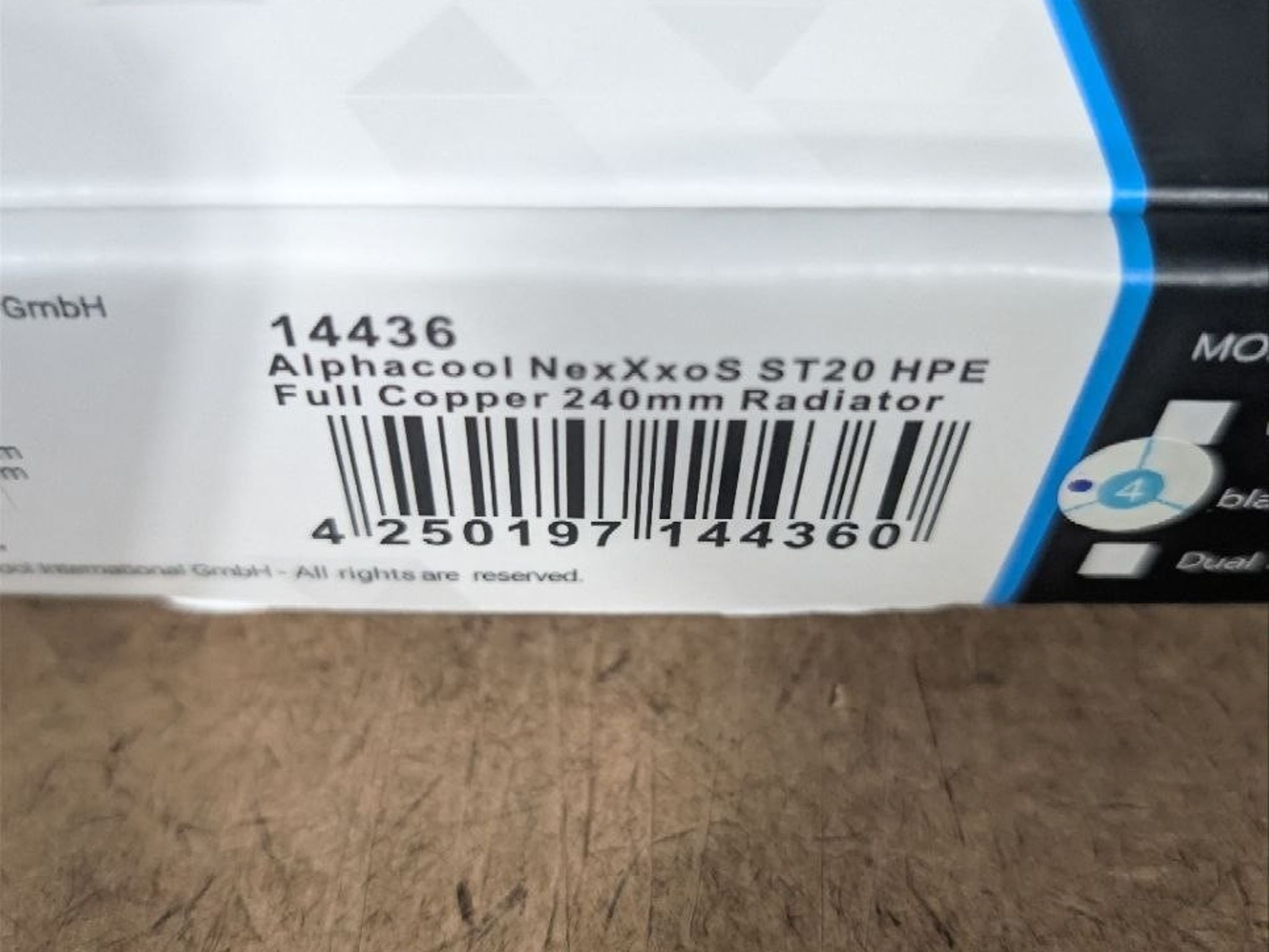 Alphacool NexXxoS HPE-20 Full Copper 240mm Radiator (14436)