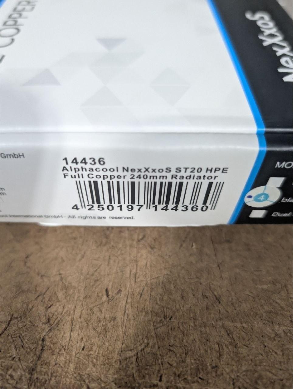 Alphacool NexXxoS HPE-20 Full Copper 240mm Radiator (14436)