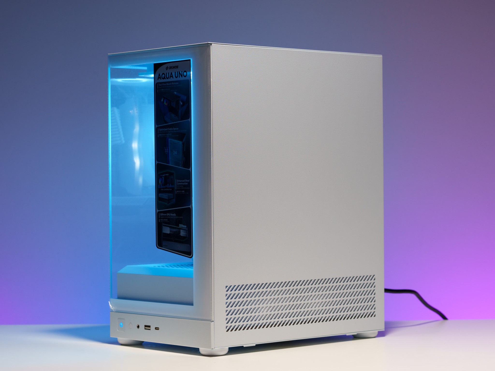 All White Gaming PC | RTX 3060 Ti | Ryzen 5 | 16GB DDR4 | 512GB m.2 drive | 750W PSU