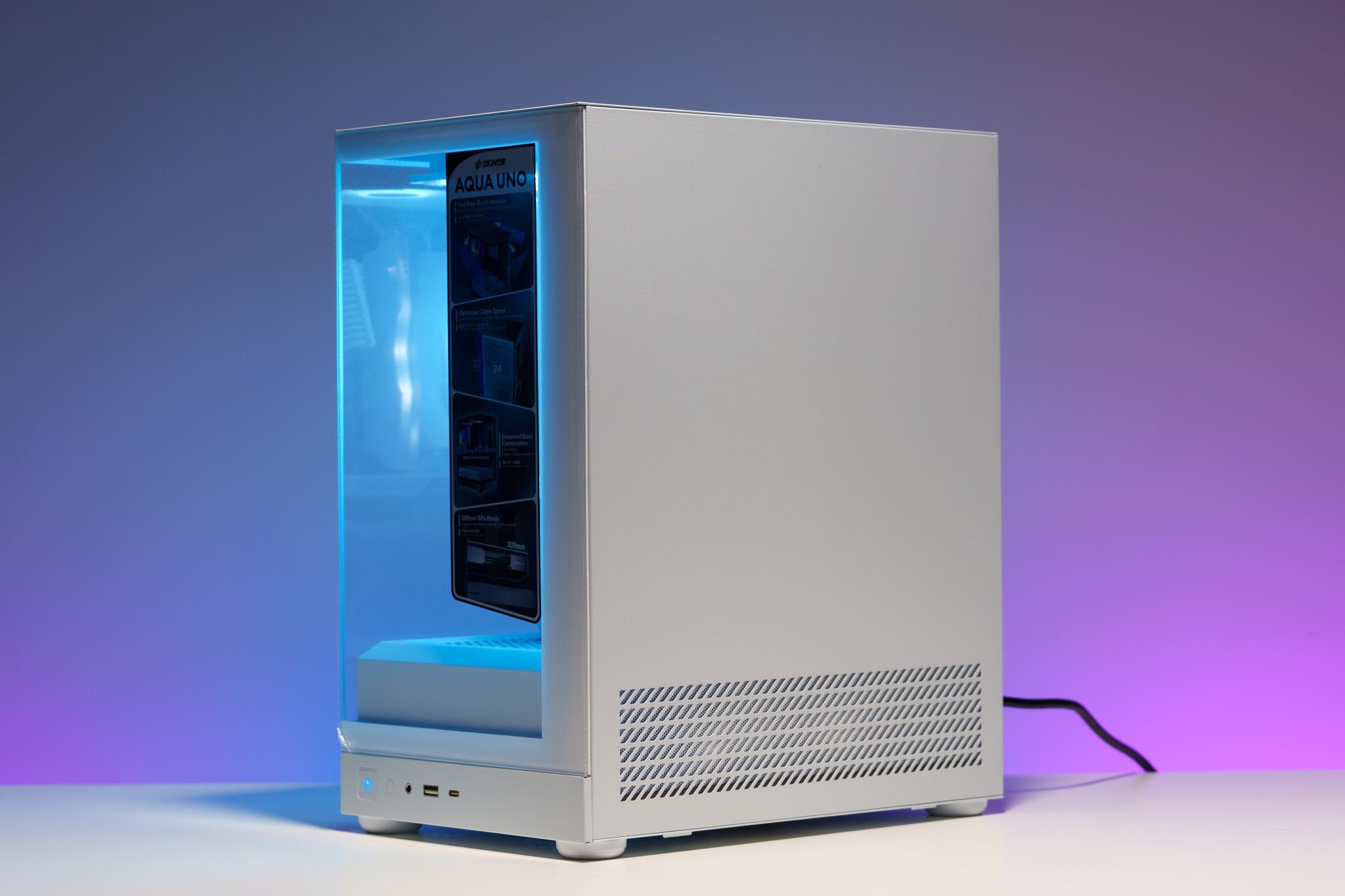 All White Gaming PC | RTX 3060 Ti | Ryzen 5 | 16GB DDR4 | 512GB m.2 drive | 750W PSU