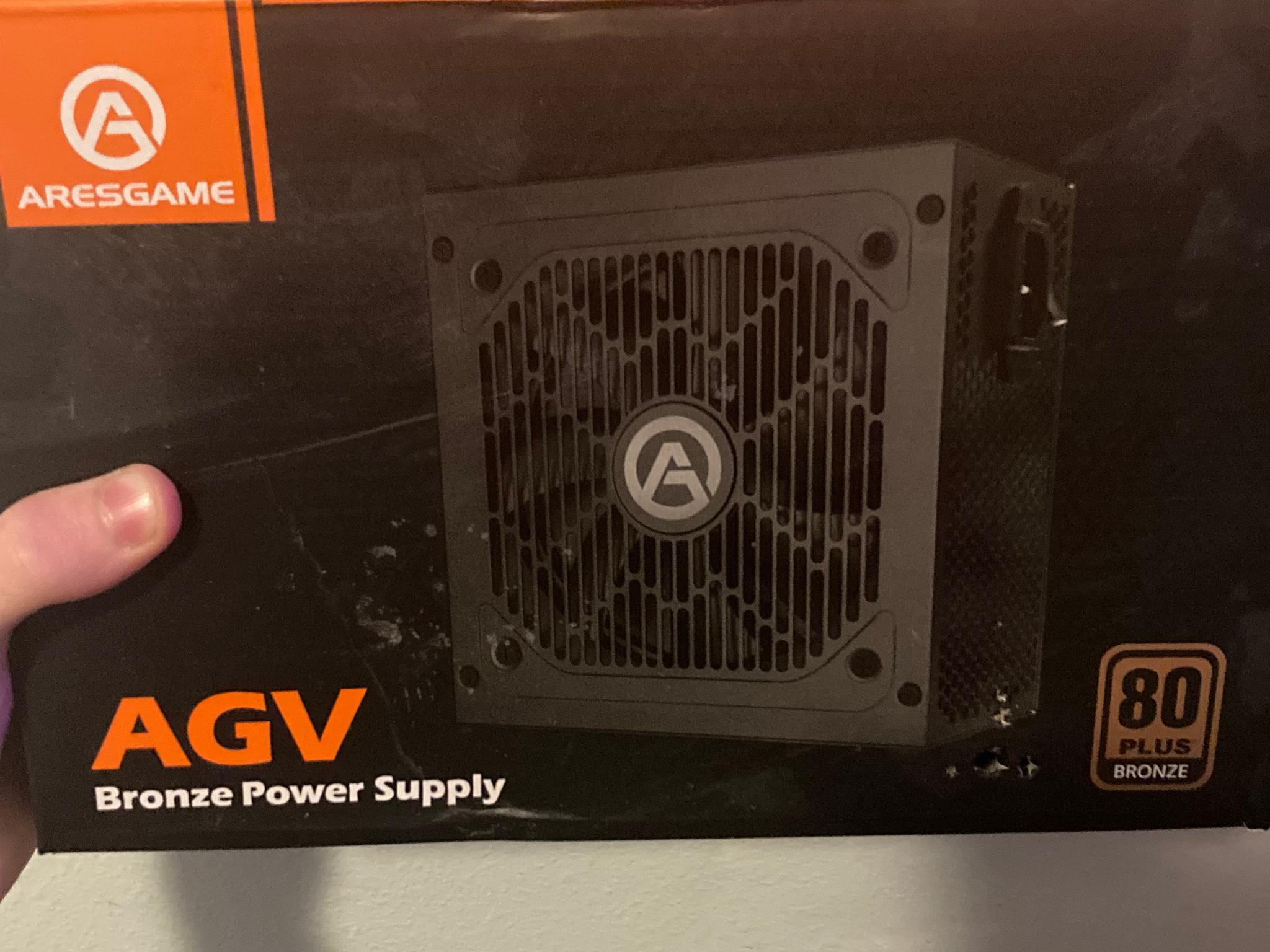 ARESGAME AGV650 Non modular power supply