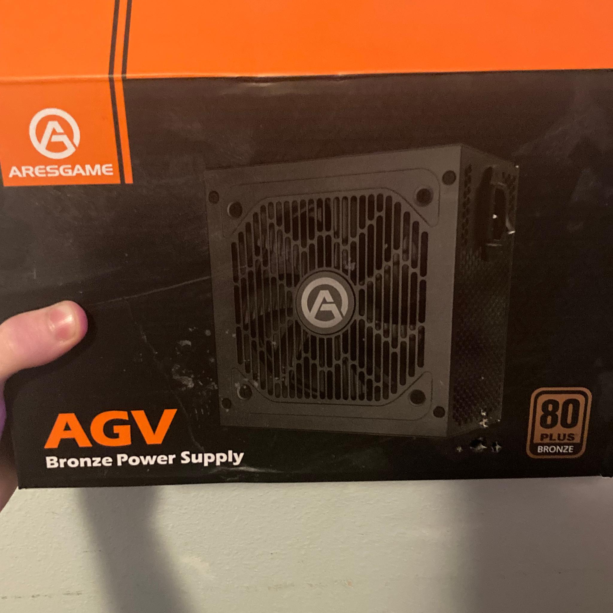 ARESGAME AGV650 Non modular power supply