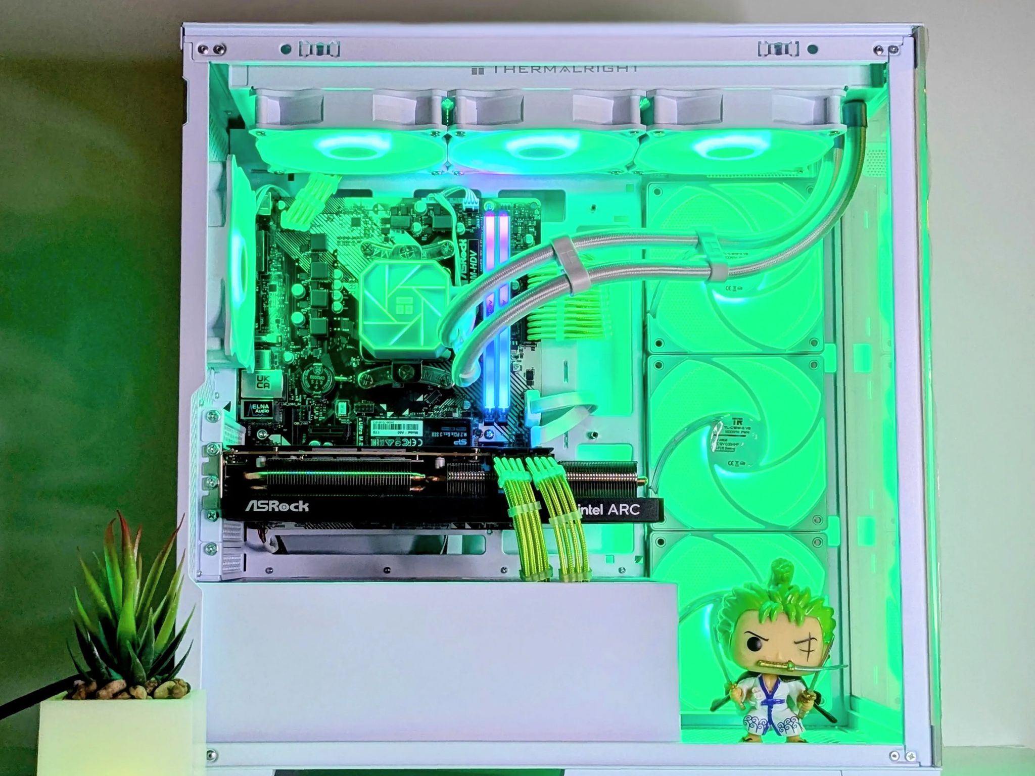 🗡️”Wano Arc”⚔️Gaming/Productivity⚪️Ryzen 5 4500⚪️*Intel Arc GPU*⚪️16GB ASGARD RAM⚪️1TB SSD⚪️700w PSU