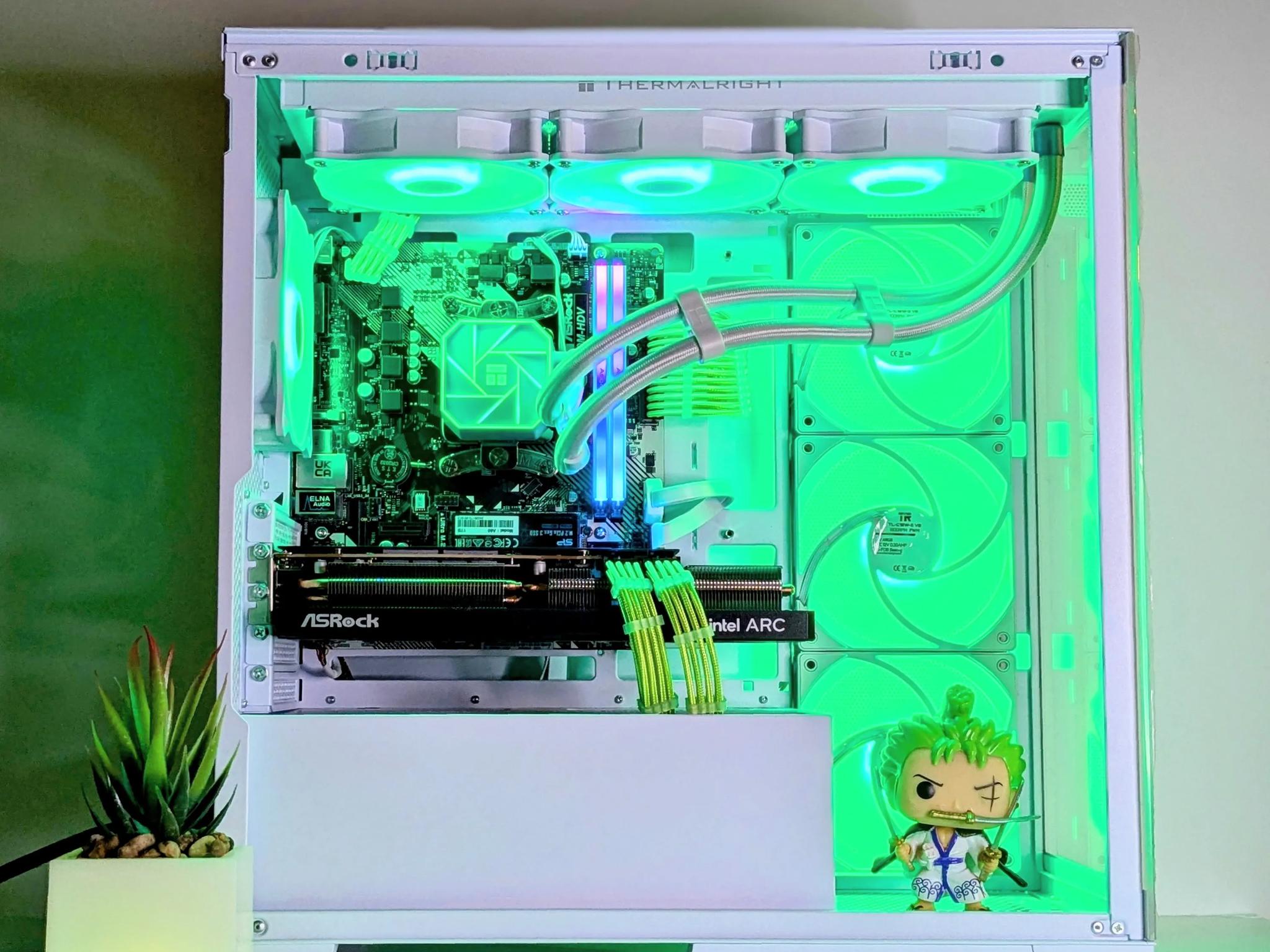 🗡️”Wano Arc”⚔️Gaming/Productivity⚪️Ryzen 5 4500⚪️*Intel Arc GPU*⚪️16GB ASGARD RAM⚪️1TB SSD⚪️700w PSU