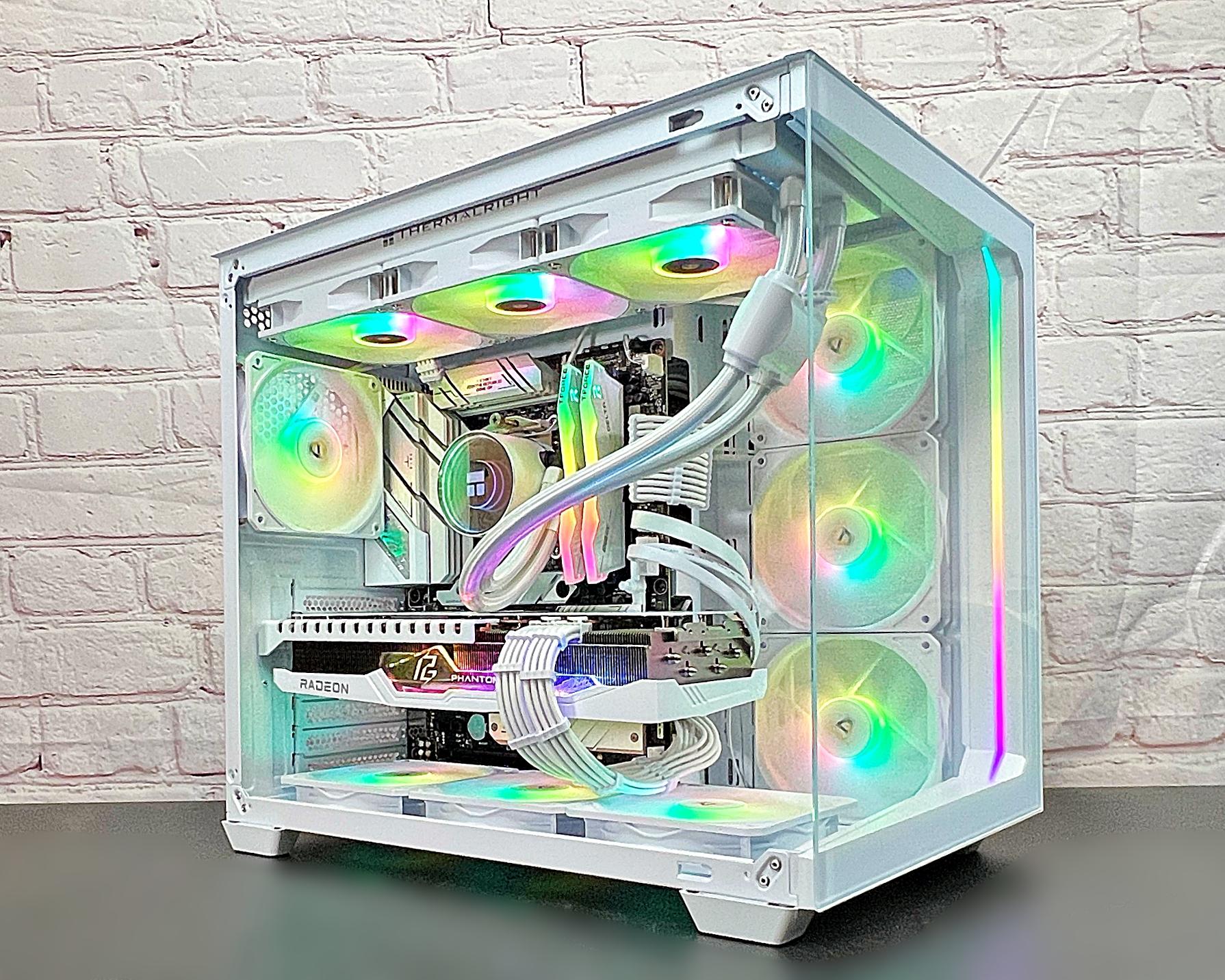 👻 Phantom 👻 RX 7900 XT Ryzen 7 7700X 32GB DDR5 4TB M.2 Win 11Pro Gaming PC 🤯