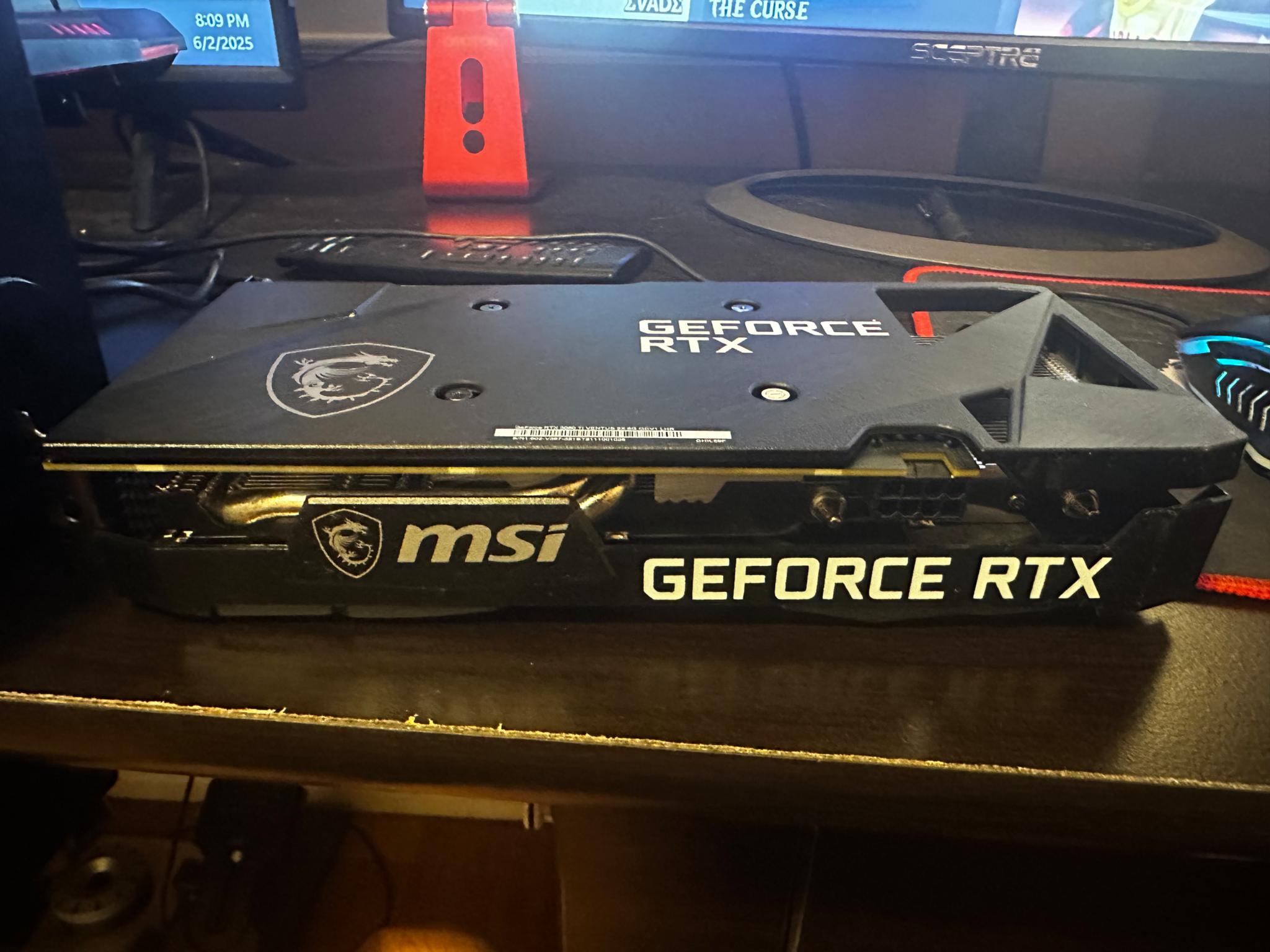 MSI GeForce RTX 3060Ti Ventux 2X OCV1 LHR