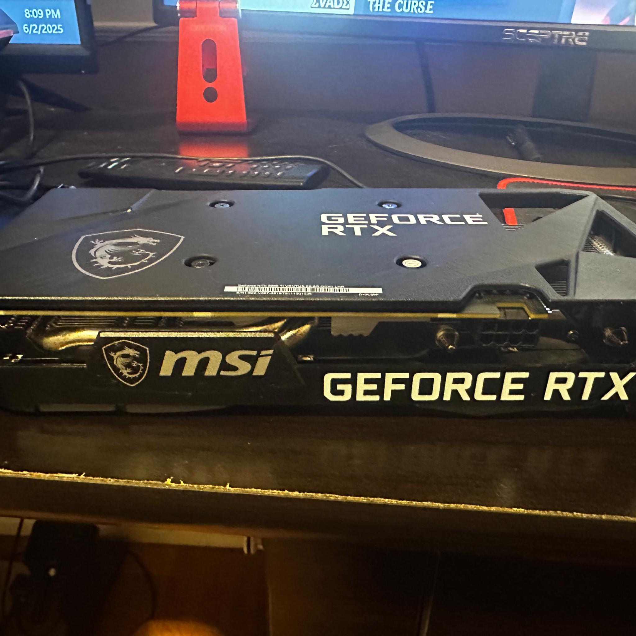 MSI GeForce RTX 3060Ti Ventux 2X OCV1 LHR