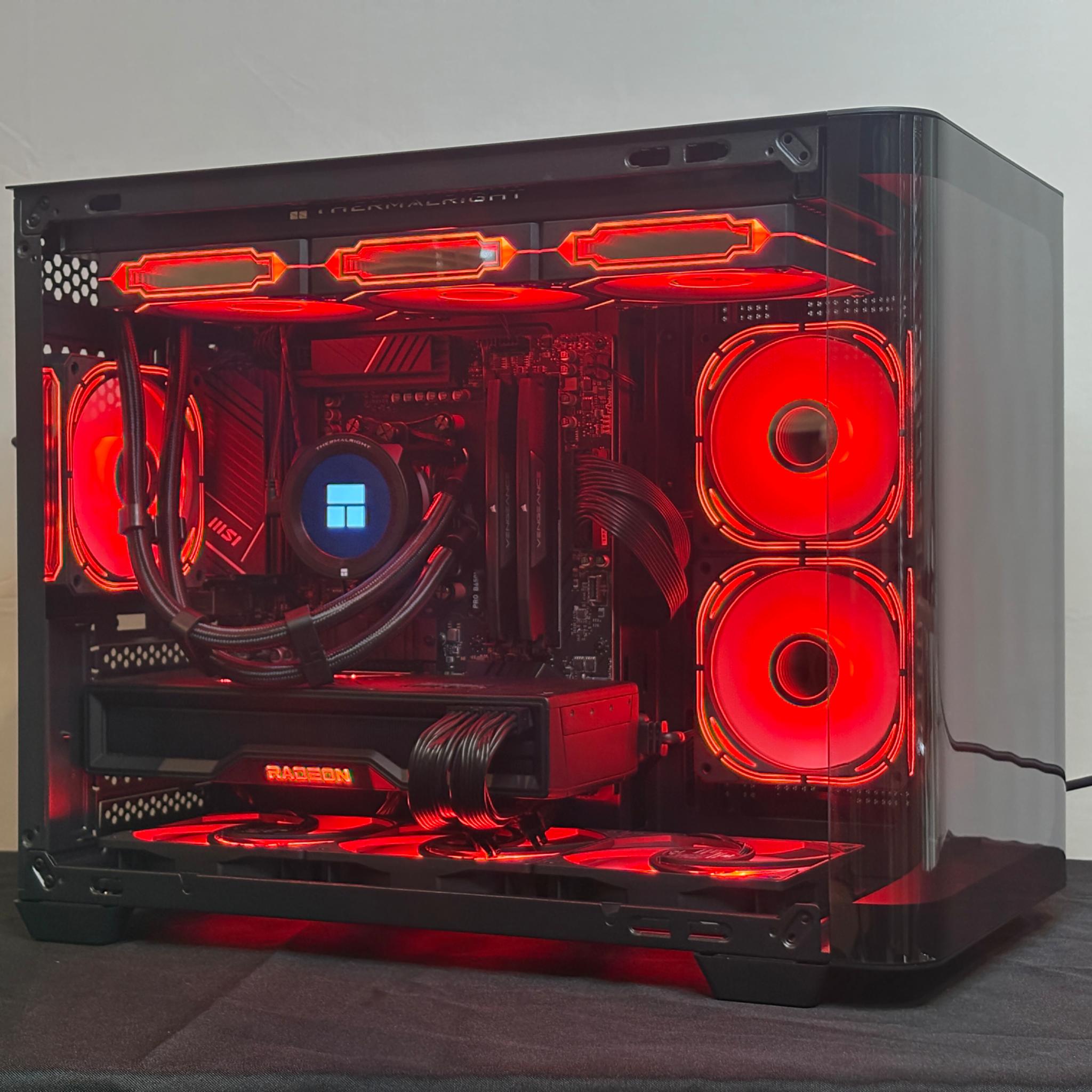 🖤 4K Gamer | RX 6950XT | Ryzen 5 9600X | 32GB DDR5 | Customizable LCD Liquid Cooler