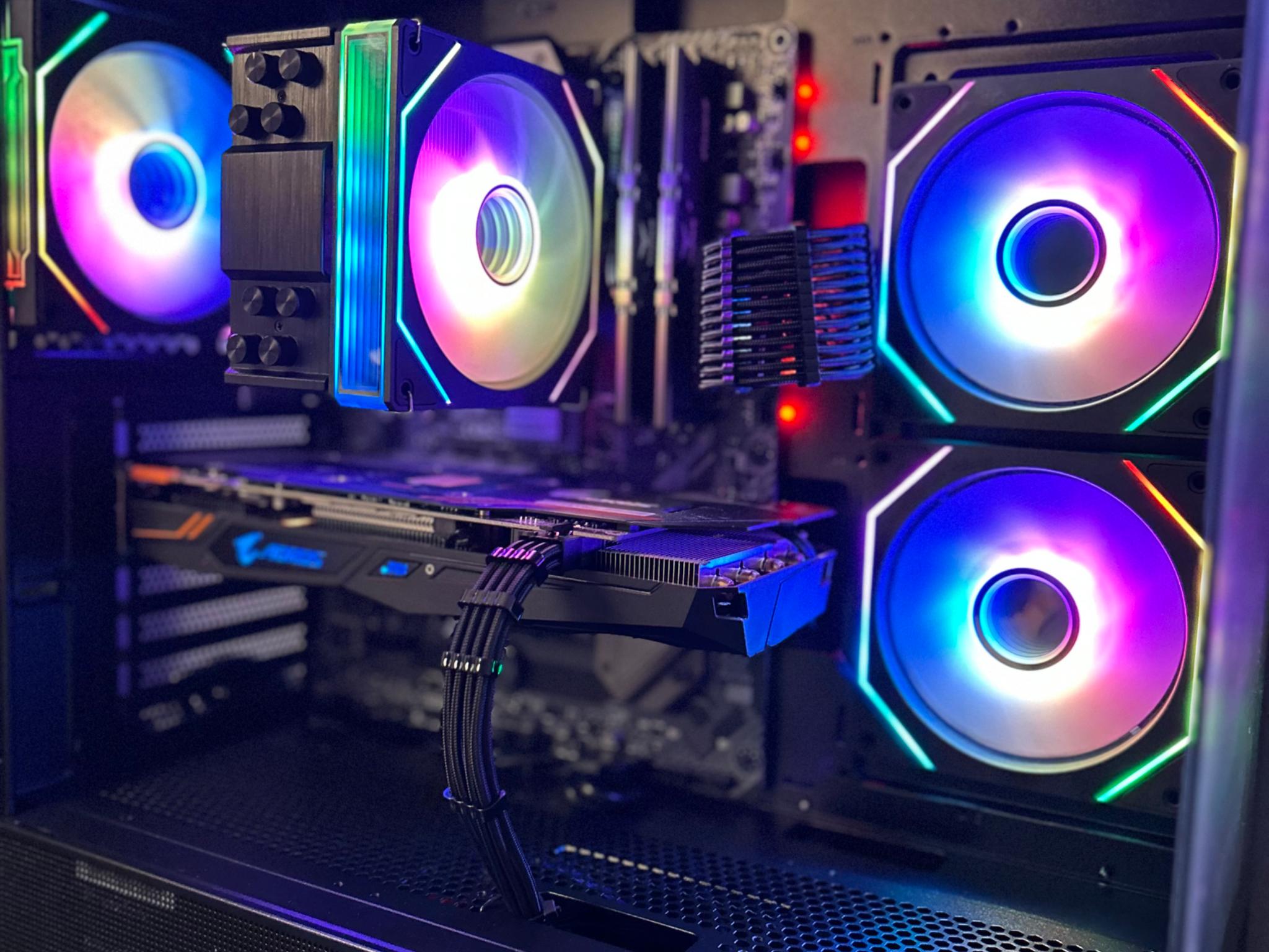 Aorus GTX 1070 TI | Ryzen 5 2600X | Black 1080p gaming PC