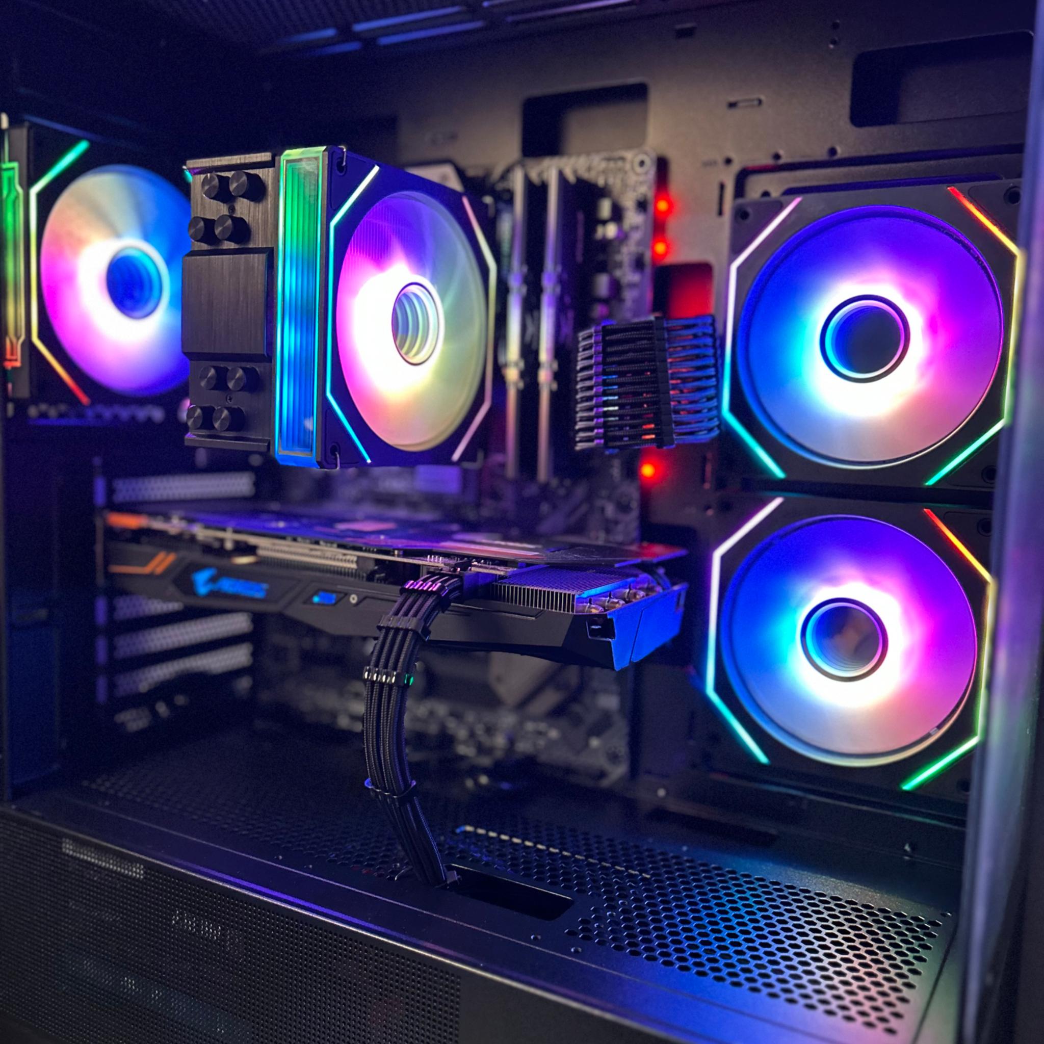 Aorus GTX 1070 TI | Ryzen 5 2600X | Black 1080p gaming PC