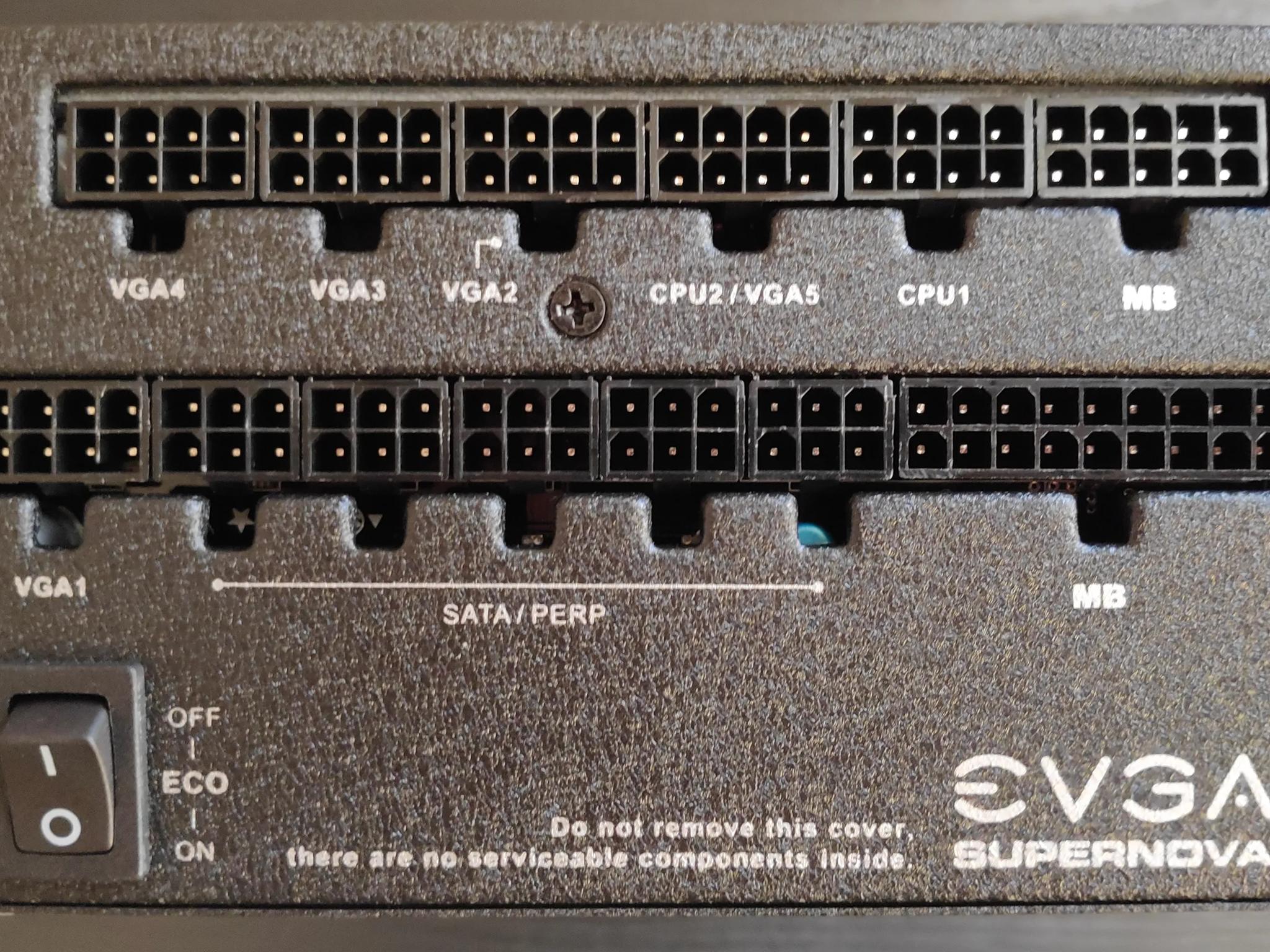 EVGA Supernova 850G Fully Modular 80 Plus Gold Power Supply