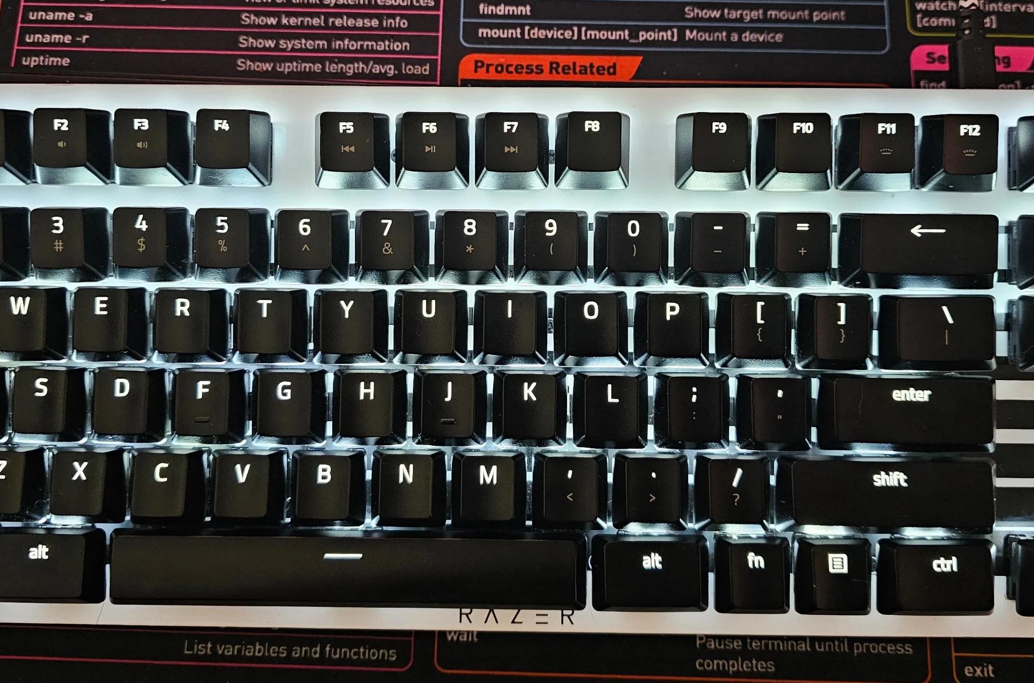 Razer BlackWidow Lite Stormtrooper Edition Mechanical Keyboard – Razer Orange Switches