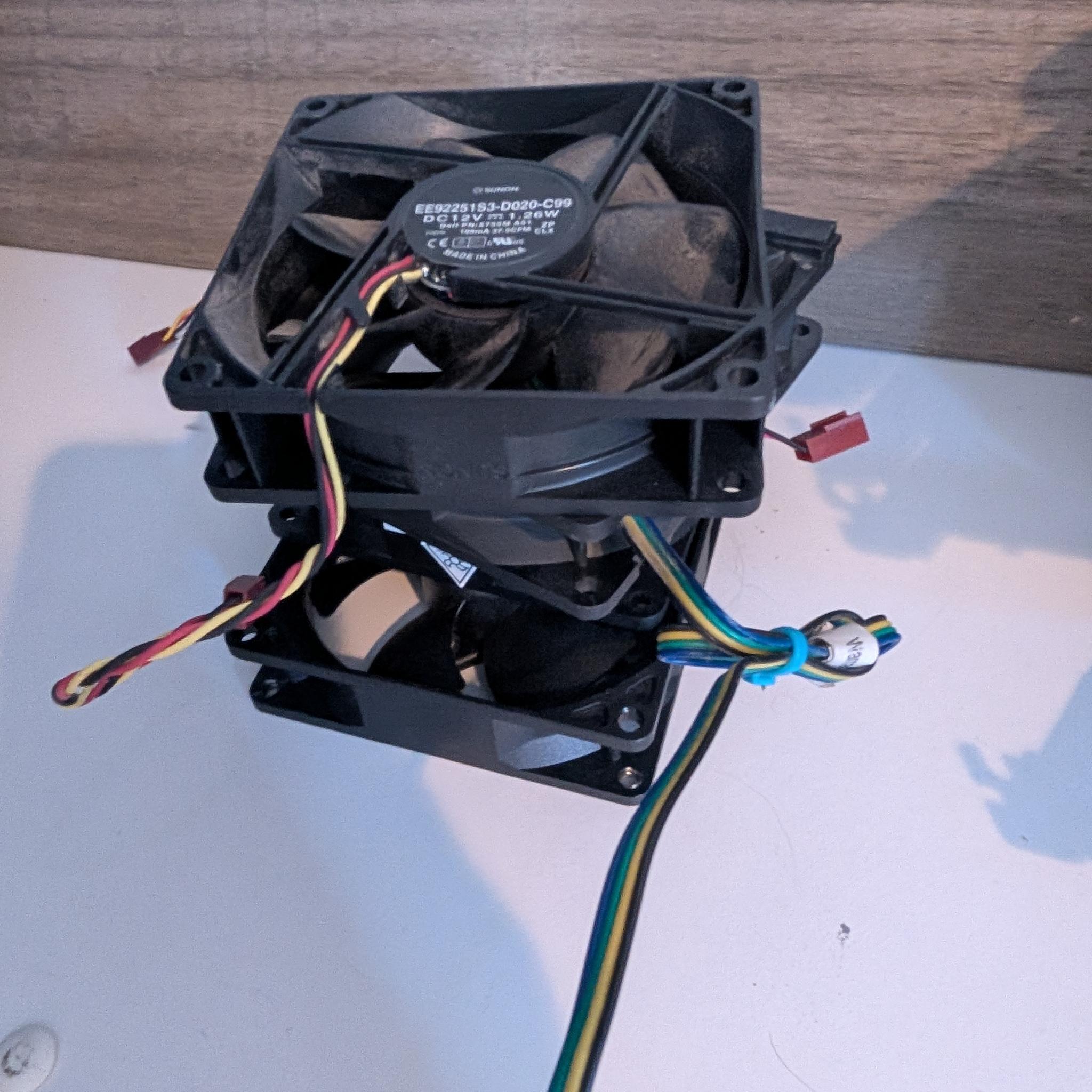 CPU GPU RAM Motherboard, Cooler, Expansion card and Fan combo