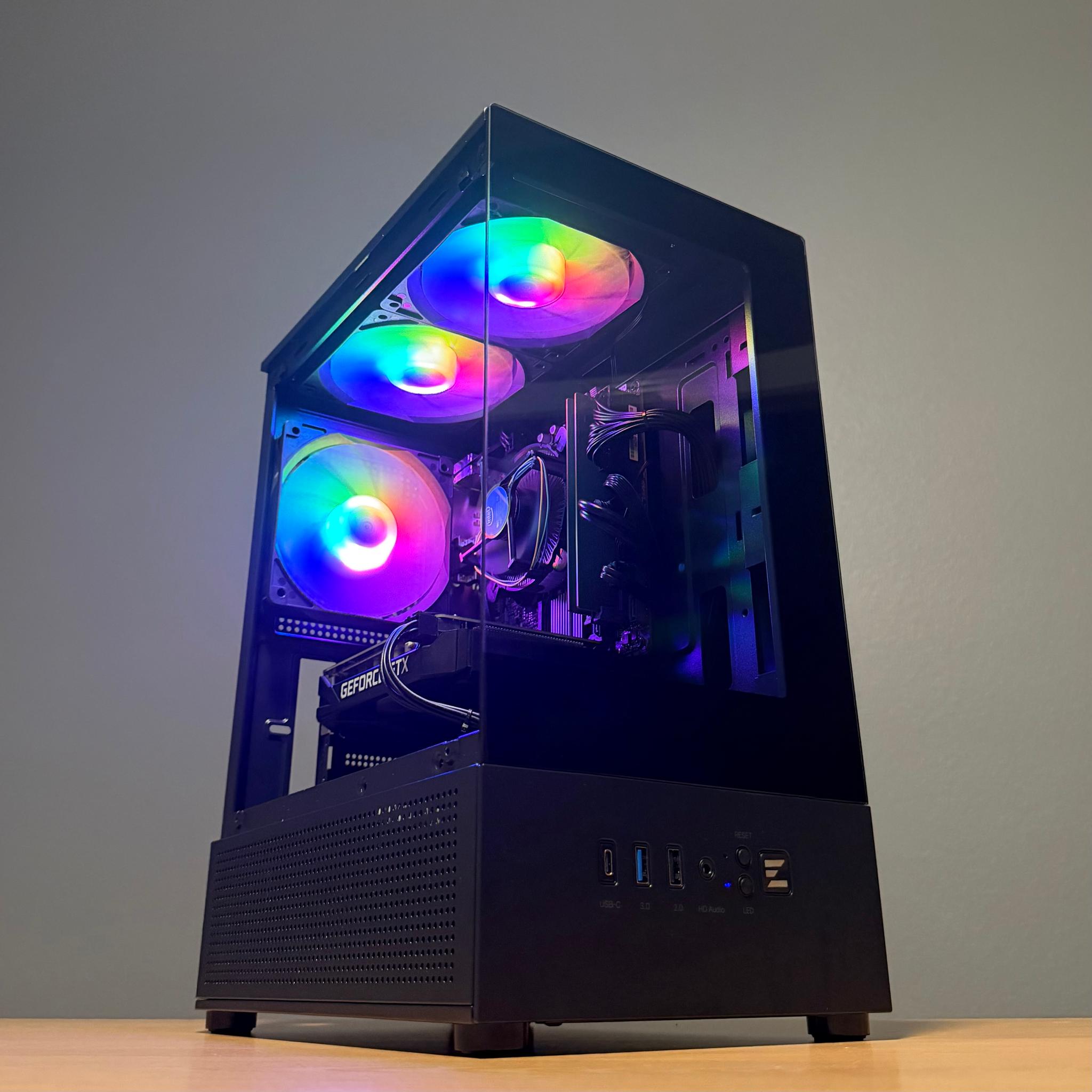 CUSTOM BUDGET GAMING PC -  Intel i7 8700  NVIDIA GTX 1660 SUPER 16GB DDR4 250GB SATA SSD WIN11