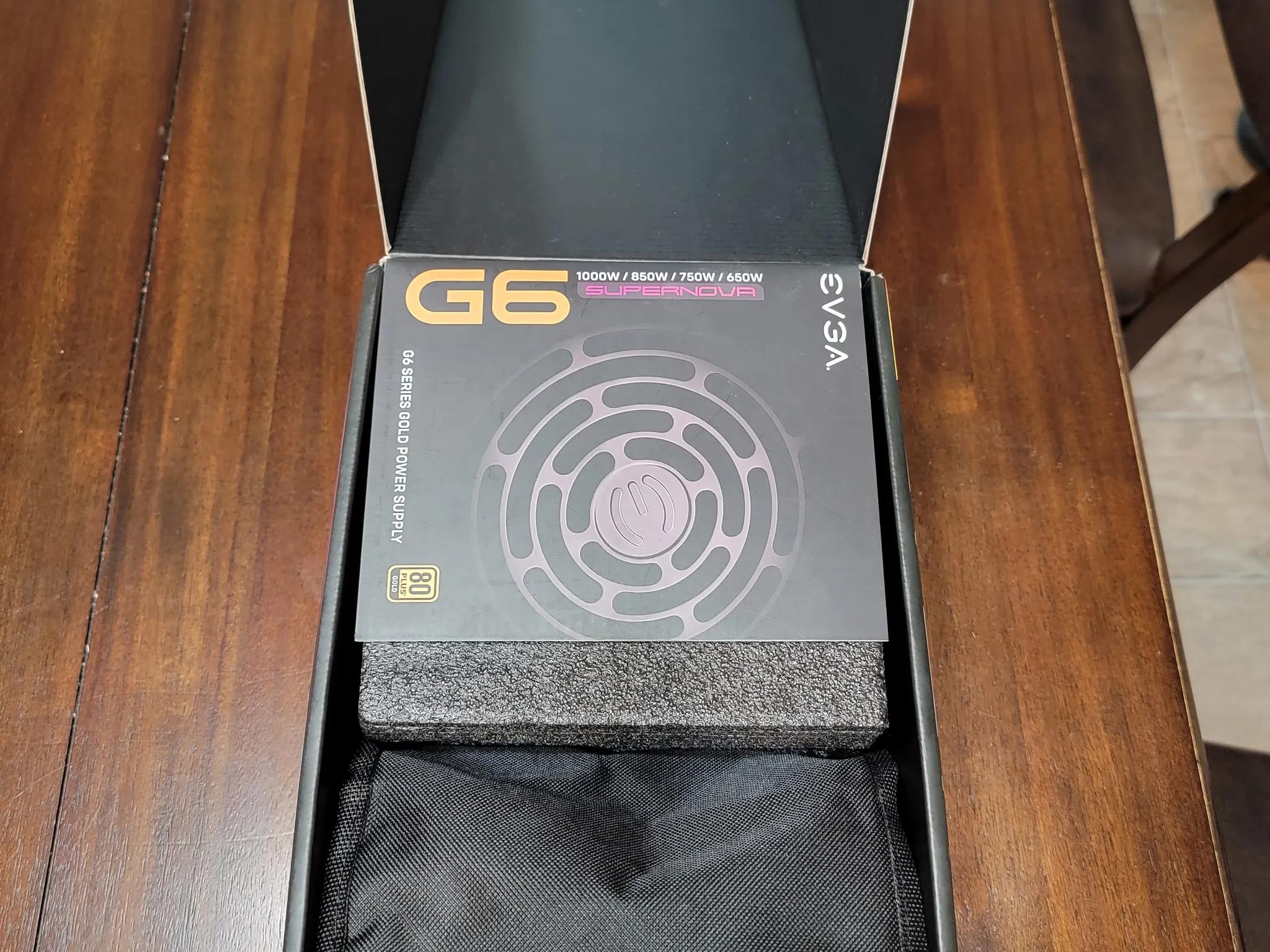 EVGA SuperNOVA 750 G6, 80 Plus Gold 750W